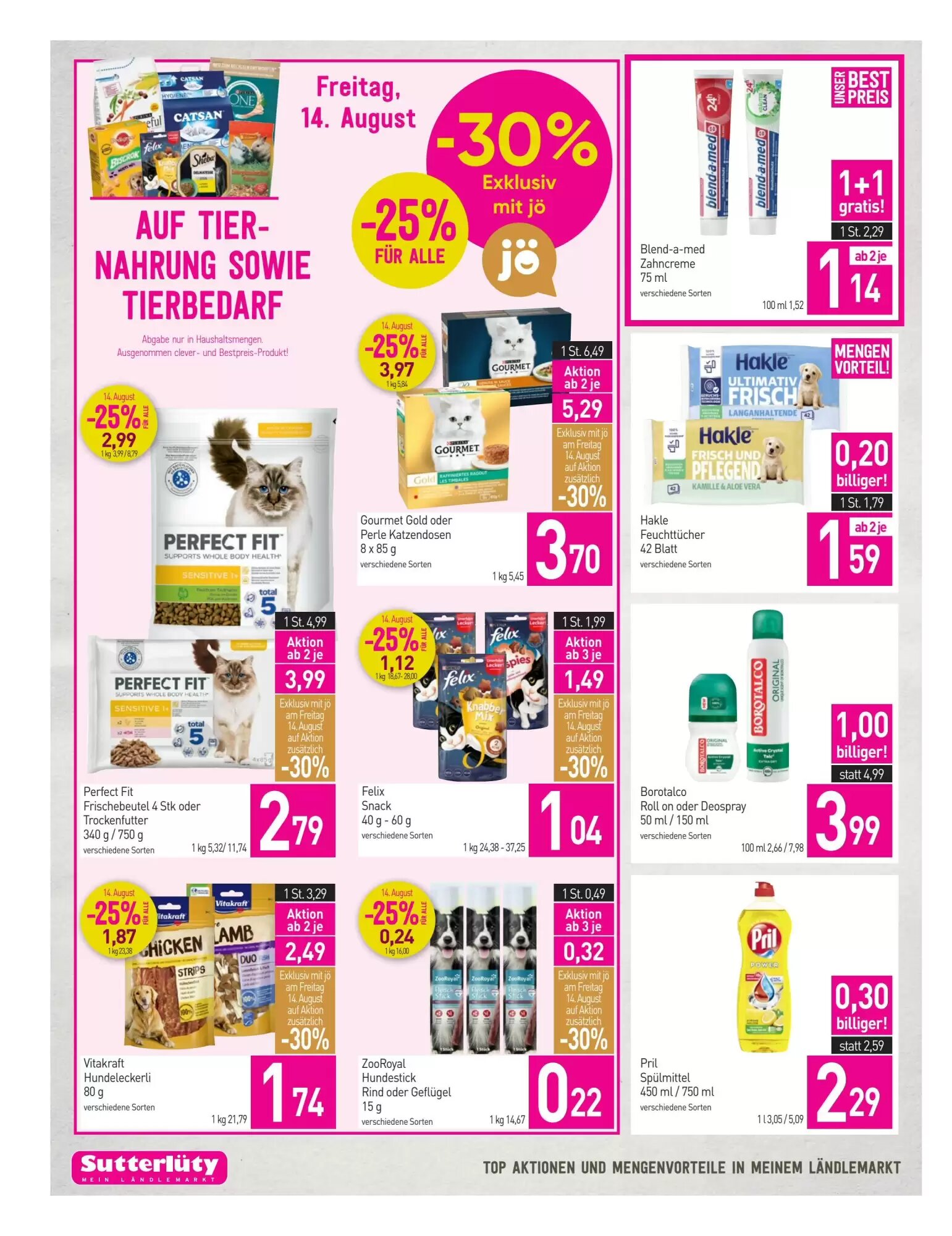 Sutterlüty Flugblatt (ab 14.08.2026) - Angebote und Prospekt - Seite 18