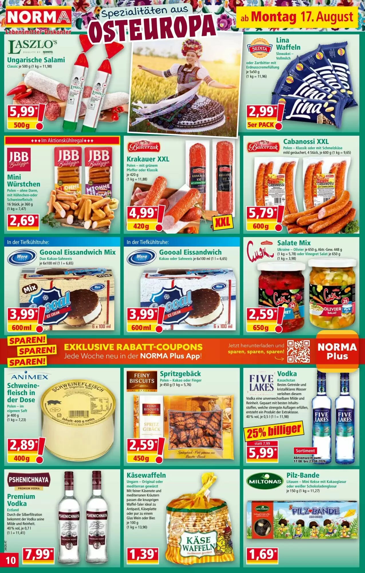 Norma Flugblatt (ab 17.08.2026) - Angebote und Prospekt - Seite 10