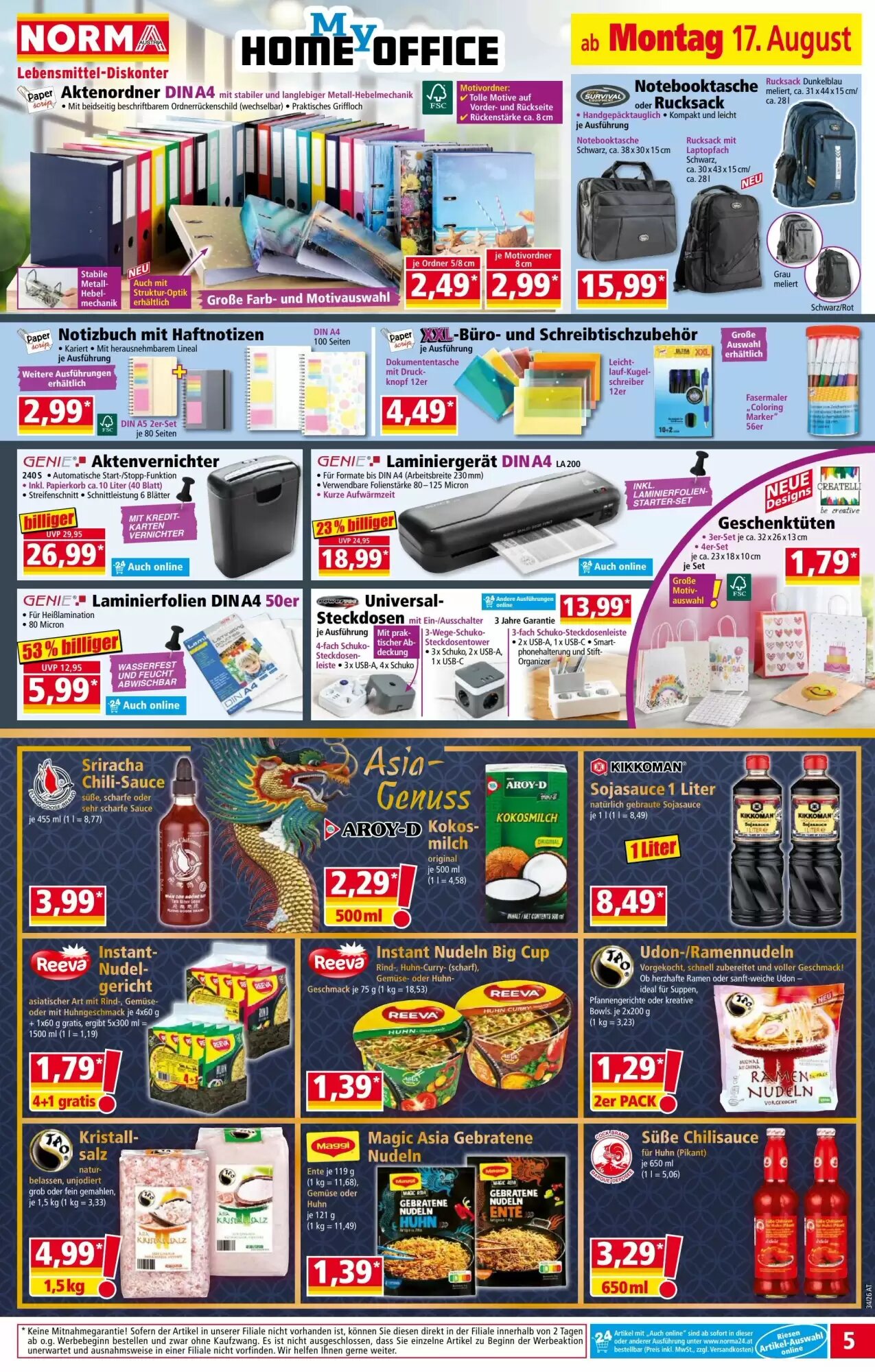 Norma Flugblatt (ab 17.08.2026) - Angebote und Prospekt - Seite 5