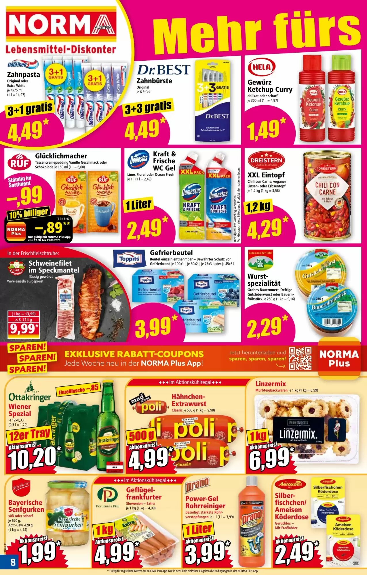 Norma Flugblatt (ab 17.08.2026) - Angebote und Prospekt - Seite 8