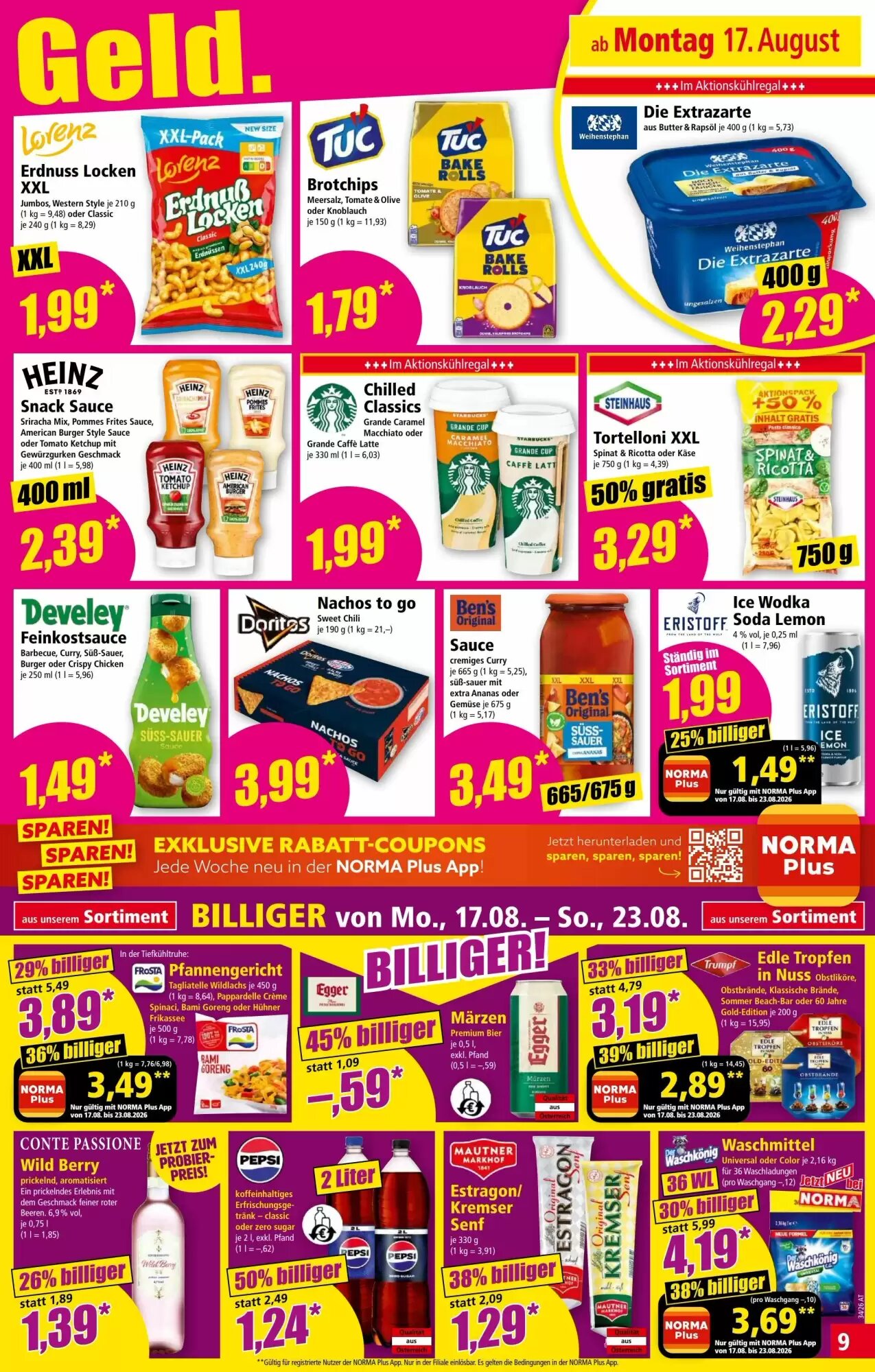 Norma Flugblatt (ab 17.08.2026) - Angebote und Prospekt - Seite 9