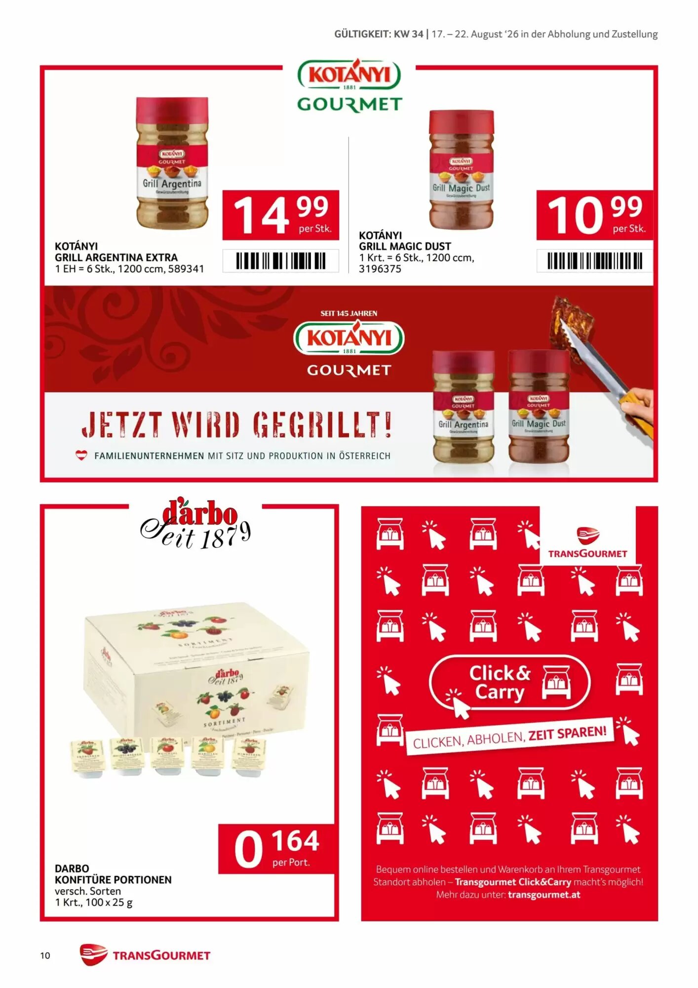 Transgourmet Flugblatt (ab 17.08.2026) - Angebote und Prospekt - Seite 10
