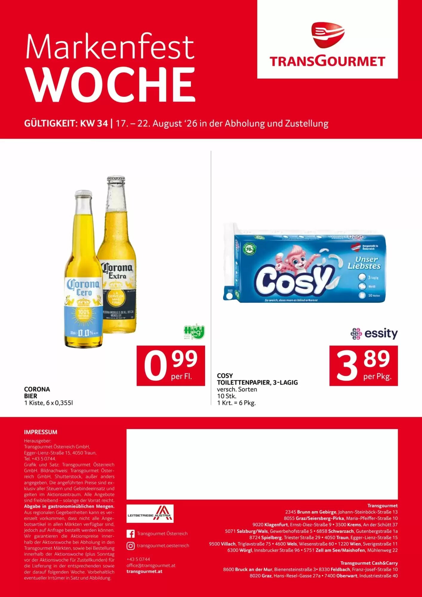 Transgourmet Flugblatt (ab 17.08.2026) - Angebote und Prospekt - Seite 20
