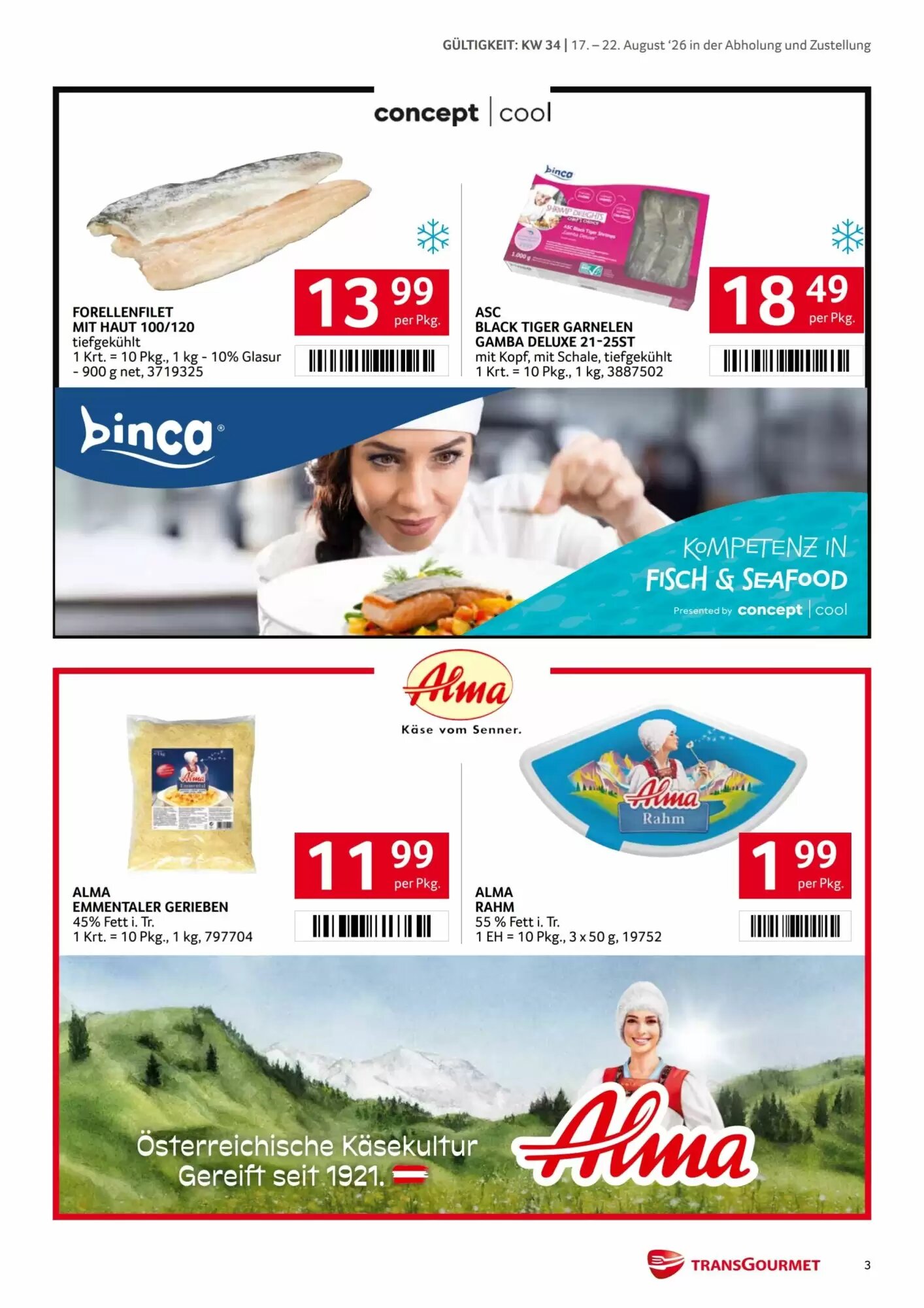 Transgourmet Flugblatt (ab 17.08.2026) - Angebote und Prospekt - Seite 3
