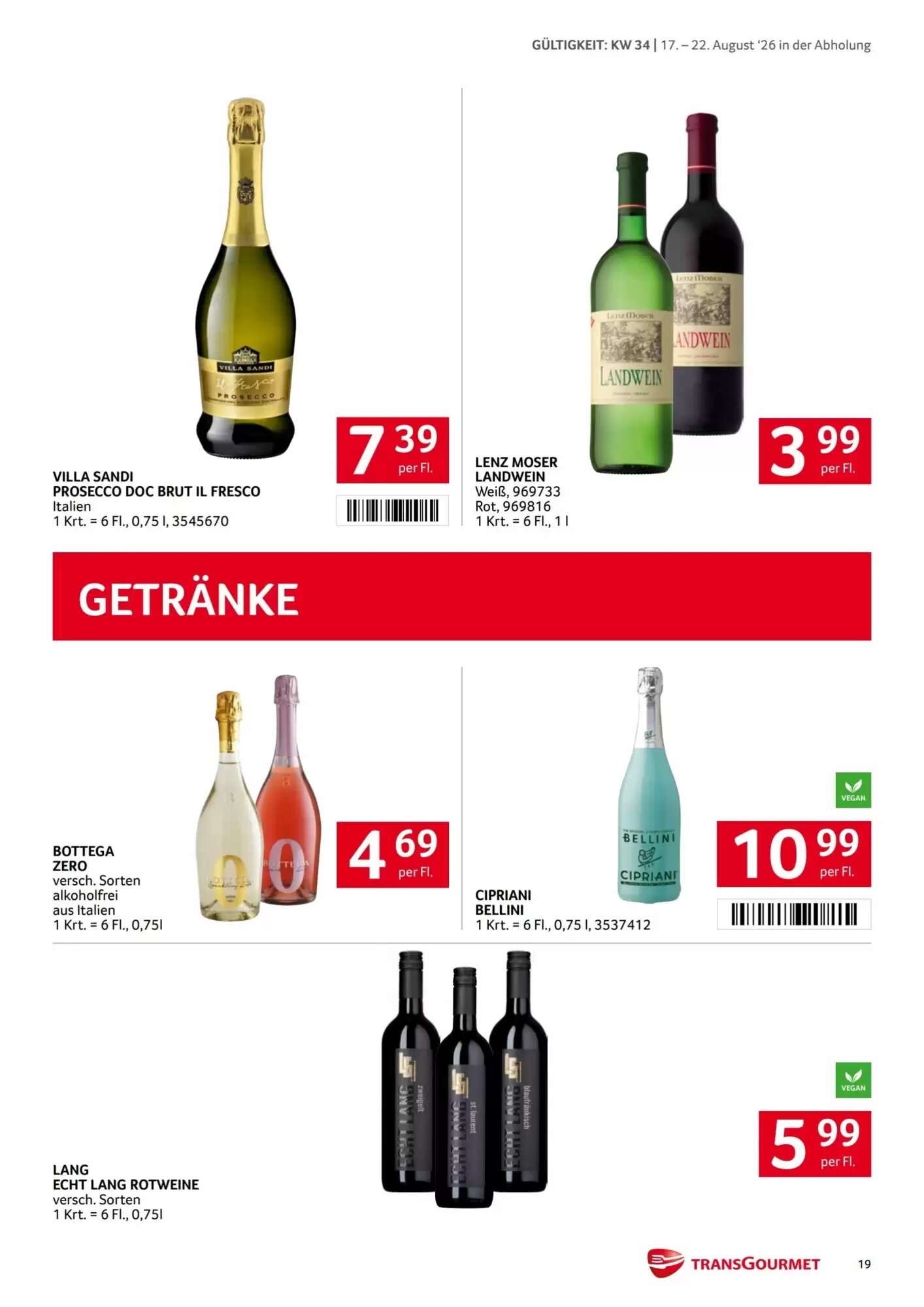 Transgourmet Flugblatt (ab 17.08.2026) - Angebote und Prospekt - Seite 18