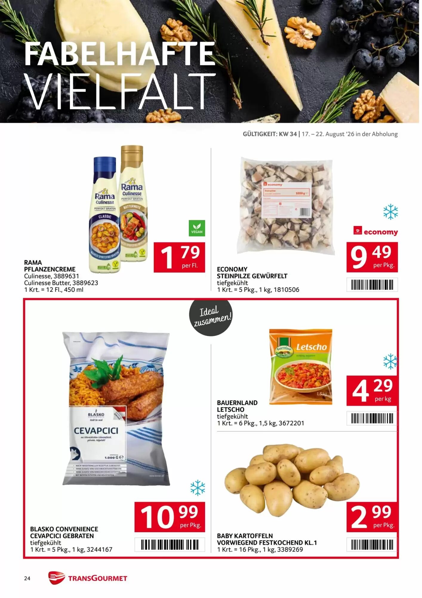 Transgourmet Flugblatt (ab 17.08.2026) - Angebote und Prospekt - Seite 23