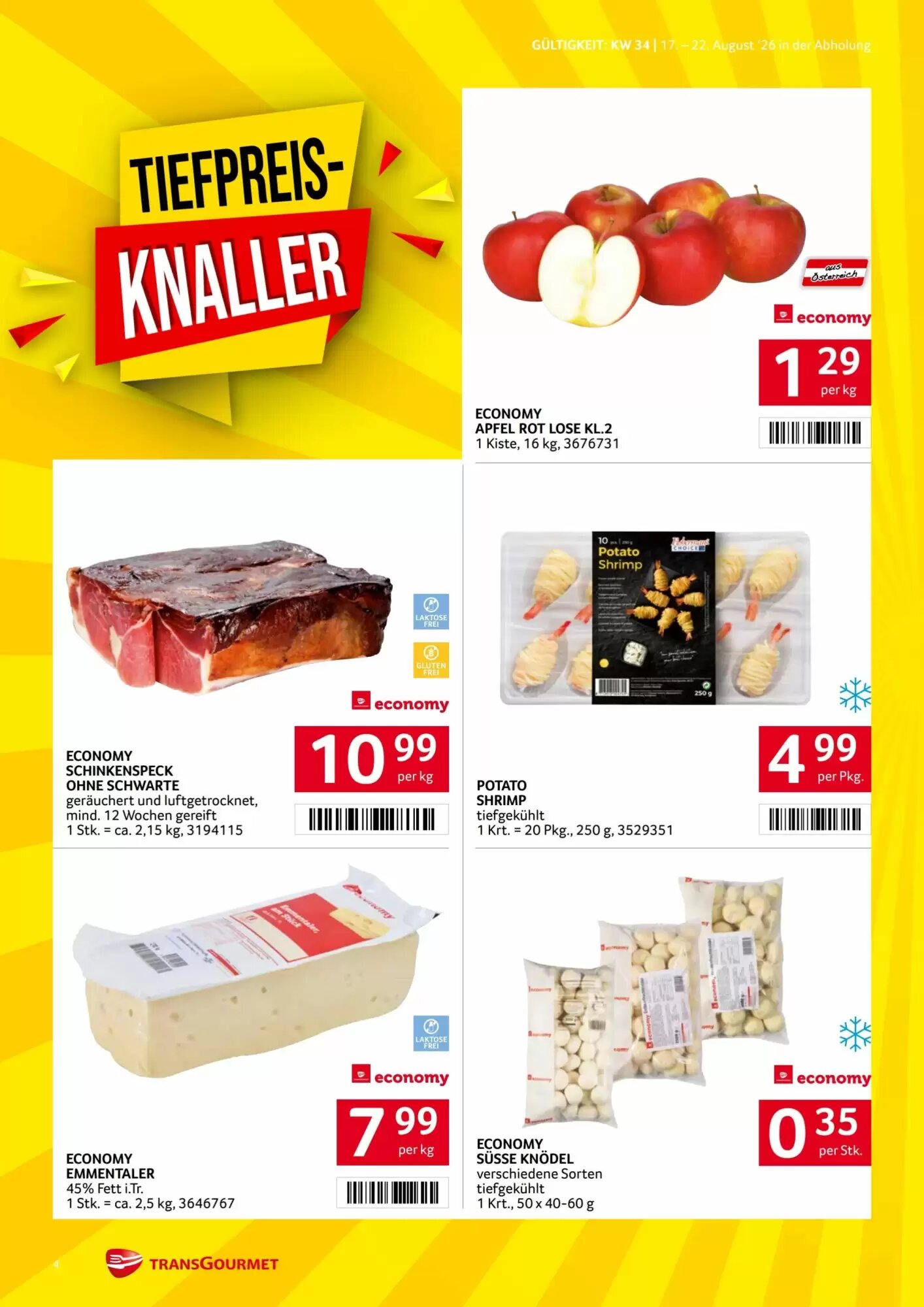 Transgourmet Flugblatt (ab 17.08.2026) - Angebote und Prospekt - Seite 4