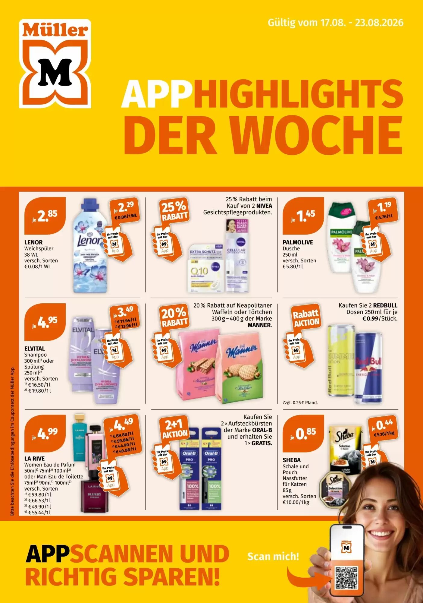 Müller Flugblatt (ab 17.08.2026) - Angebote und Prospekt - Seite 1