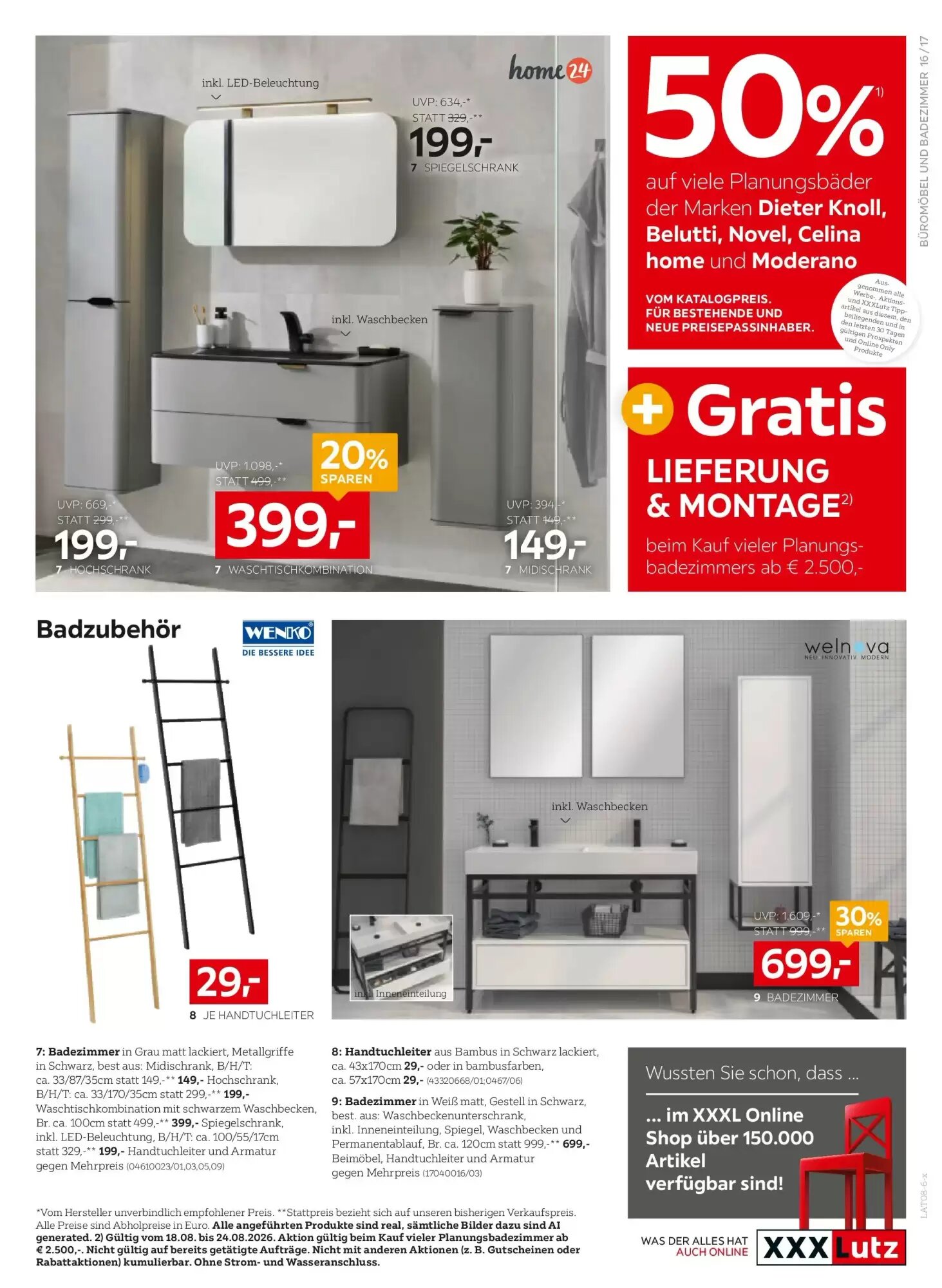 XXXLutz Flugblatt (ab 18.08.2026) - Angebote und Prospekt - Seite 17