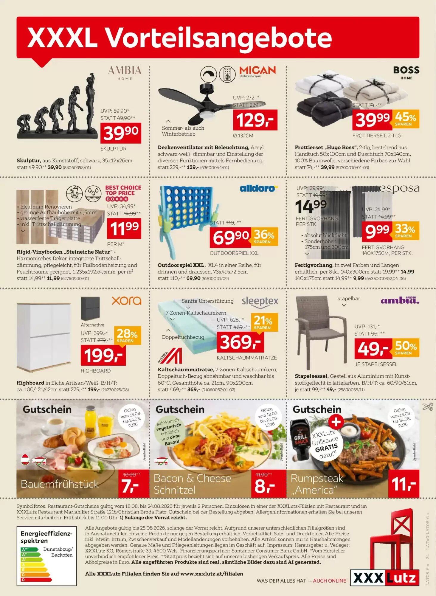 XXXLutz Flugblatt (ab 18.08.2026) - Angebote und Prospekt - Seite 24