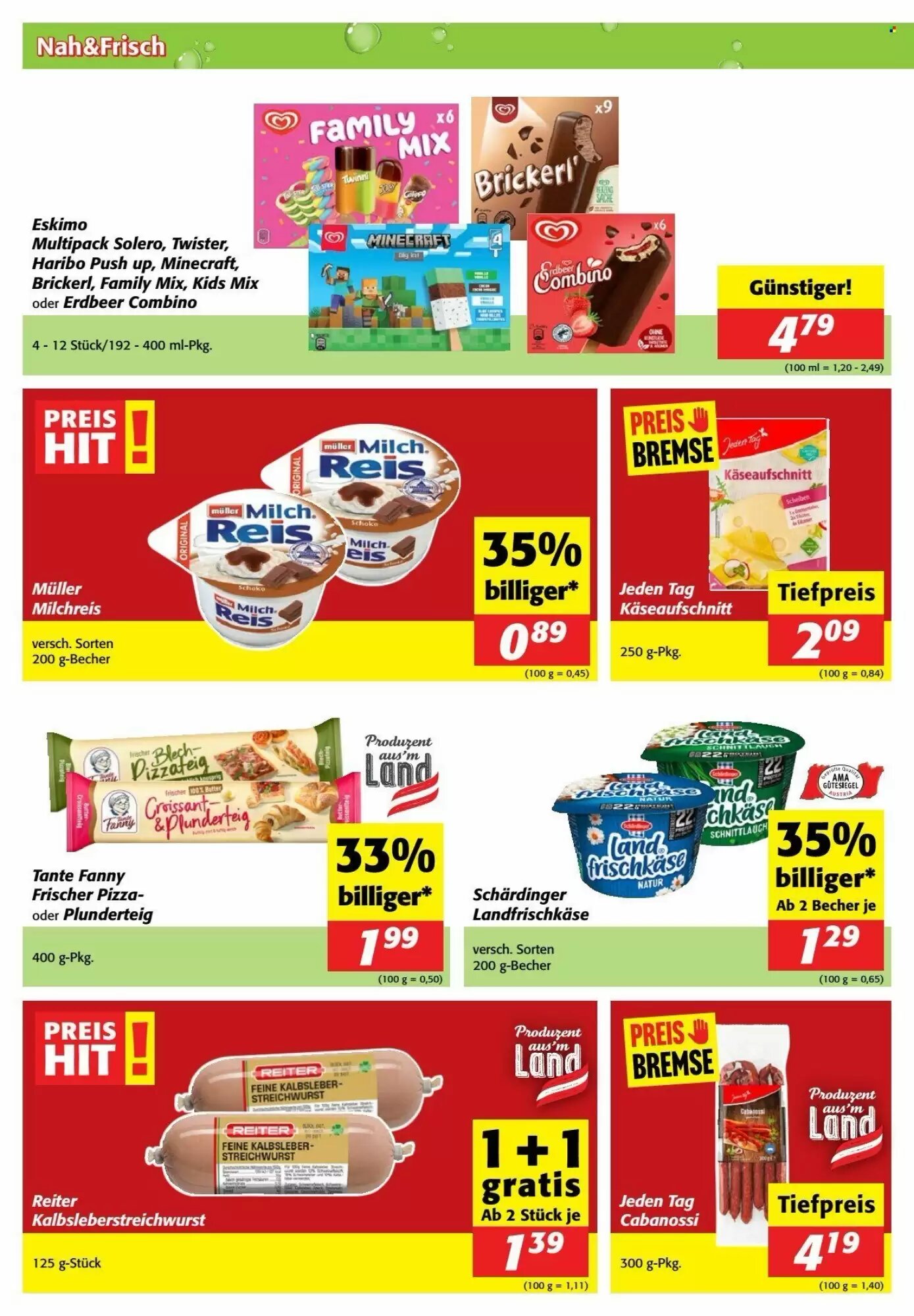 Nah&Frisch Flugblatt (ab 19.08.2026) - Angebote und Prospekt - Seite 2