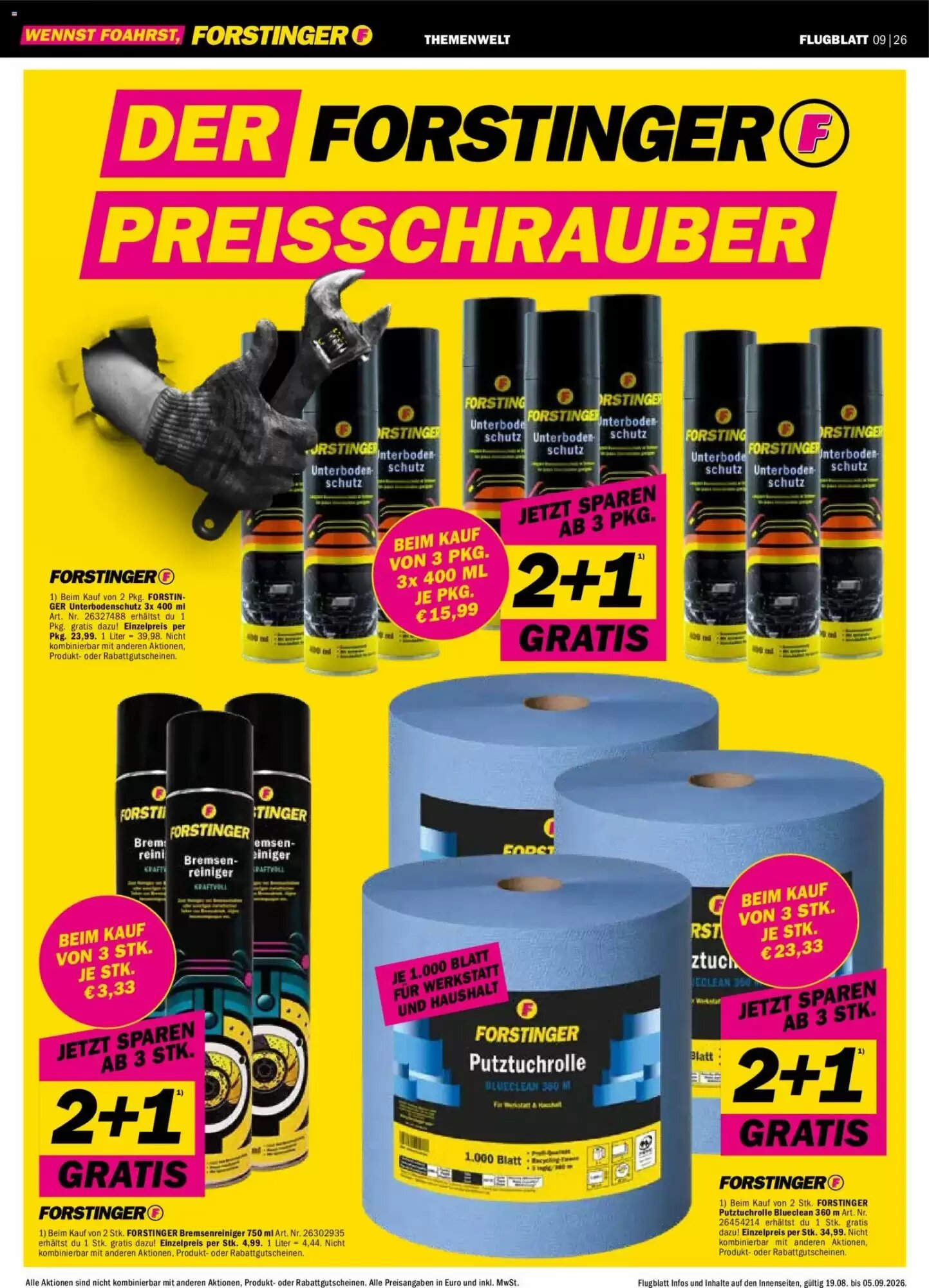 Forstinger Flugblatt (ab 19.08.2026) - Angebote und Prospekt - Seite 12