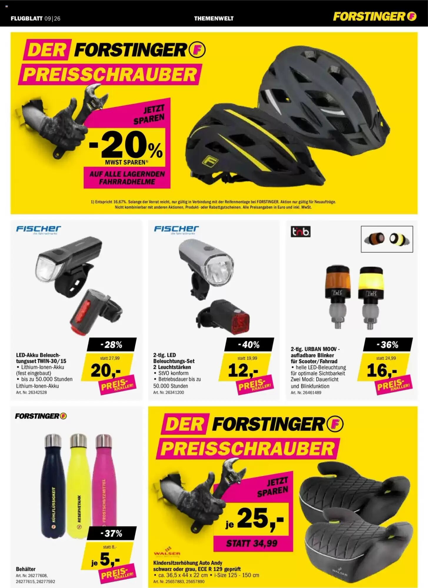 Forstinger Flugblatt (ab 19.08.2026) - Angebote und Prospekt - Seite 7