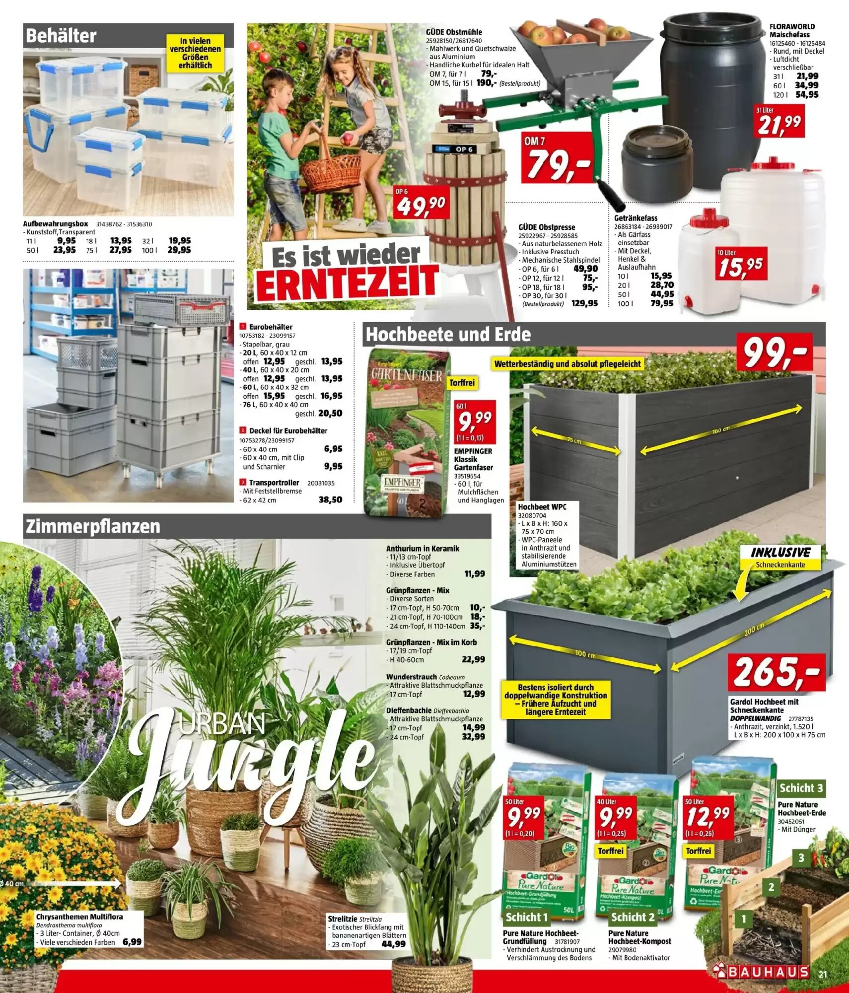 Bauhaus Flugblatt (ab 19.08.2026) - Angebote und Prospekt - Seite 21