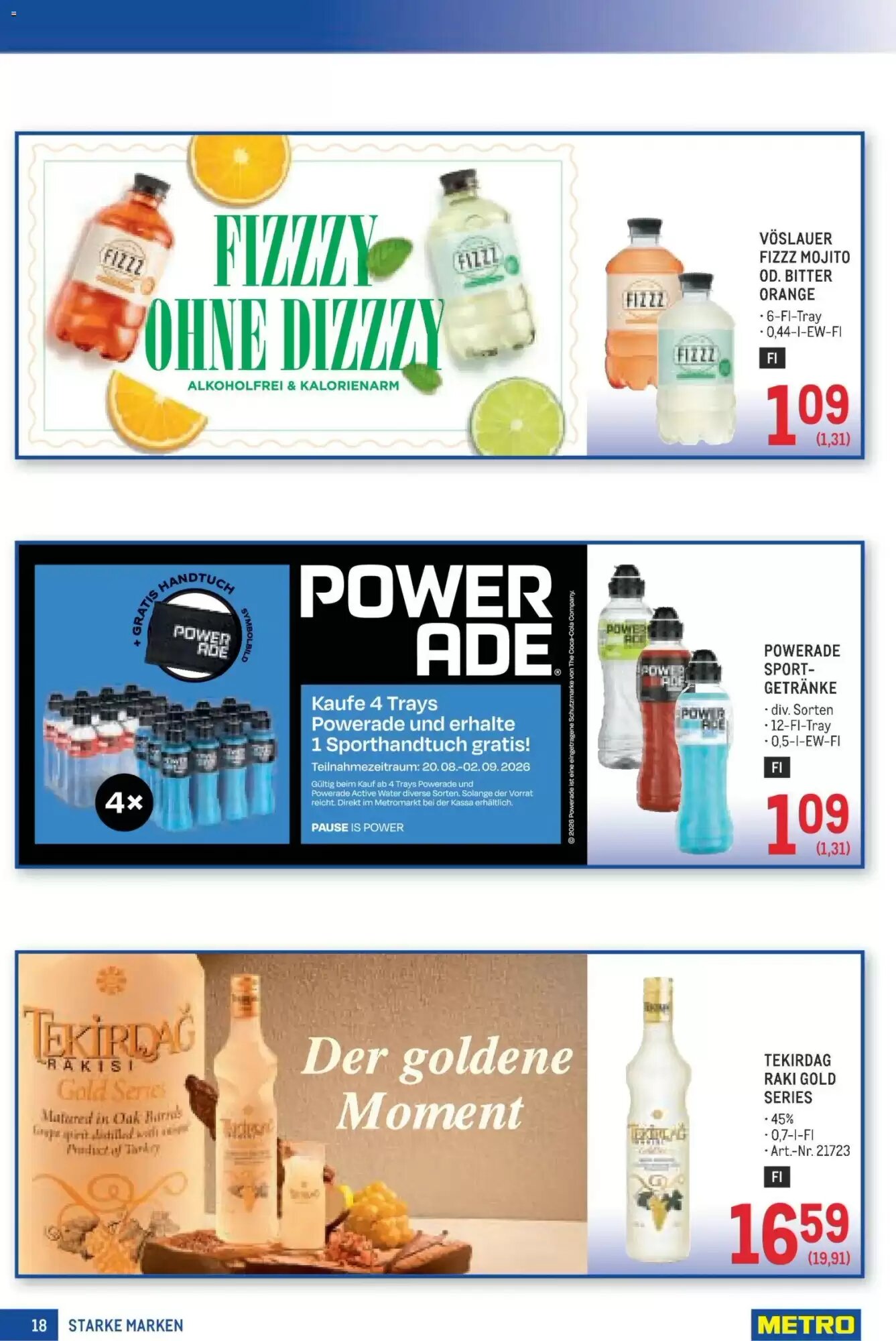 Metro Flugblatt (ab 20.08.2026) - Angebote und Prospekt - Seite 18