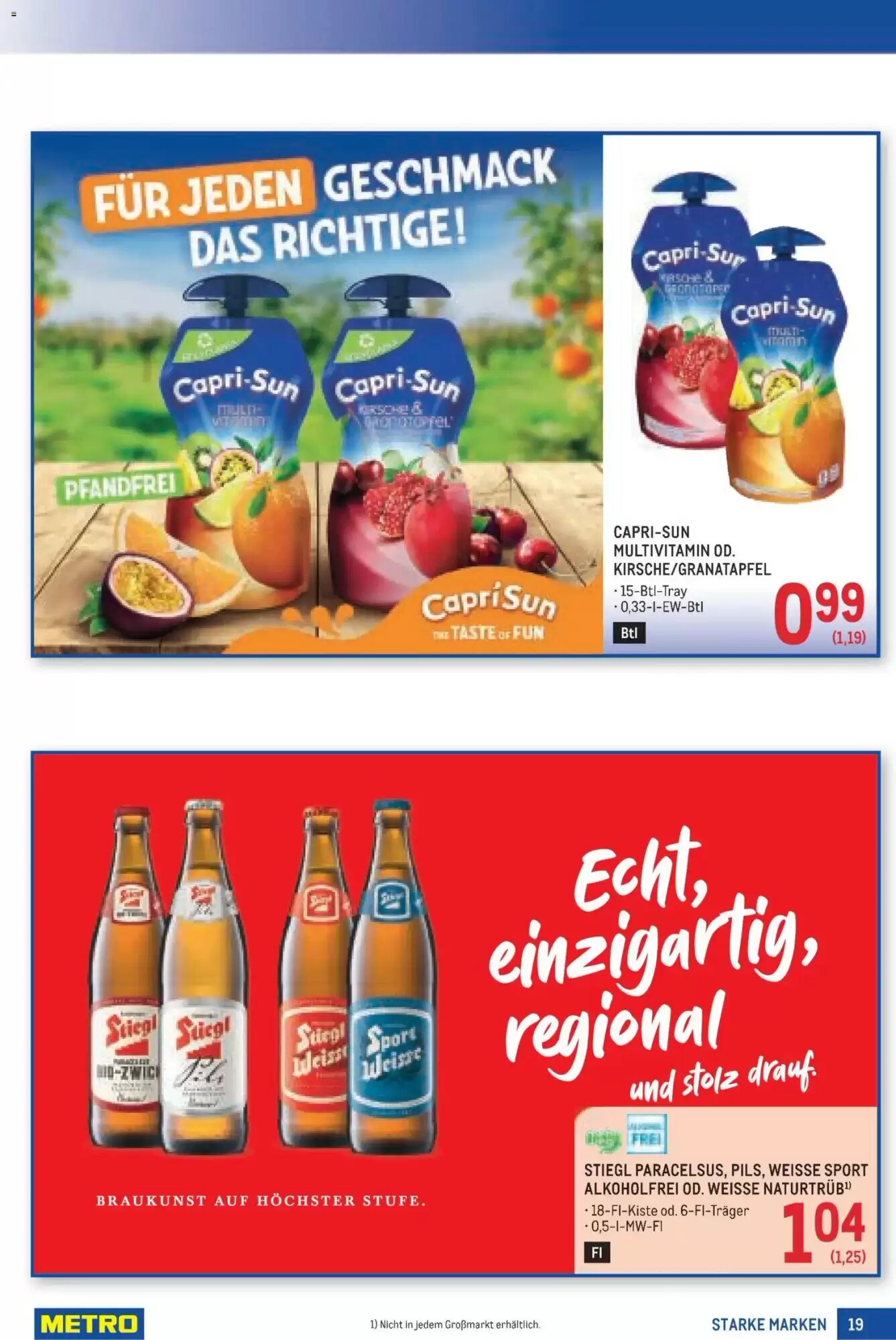 Metro Flugblatt (ab 20.08.2026) - Angebote und Prospekt - Seite 19