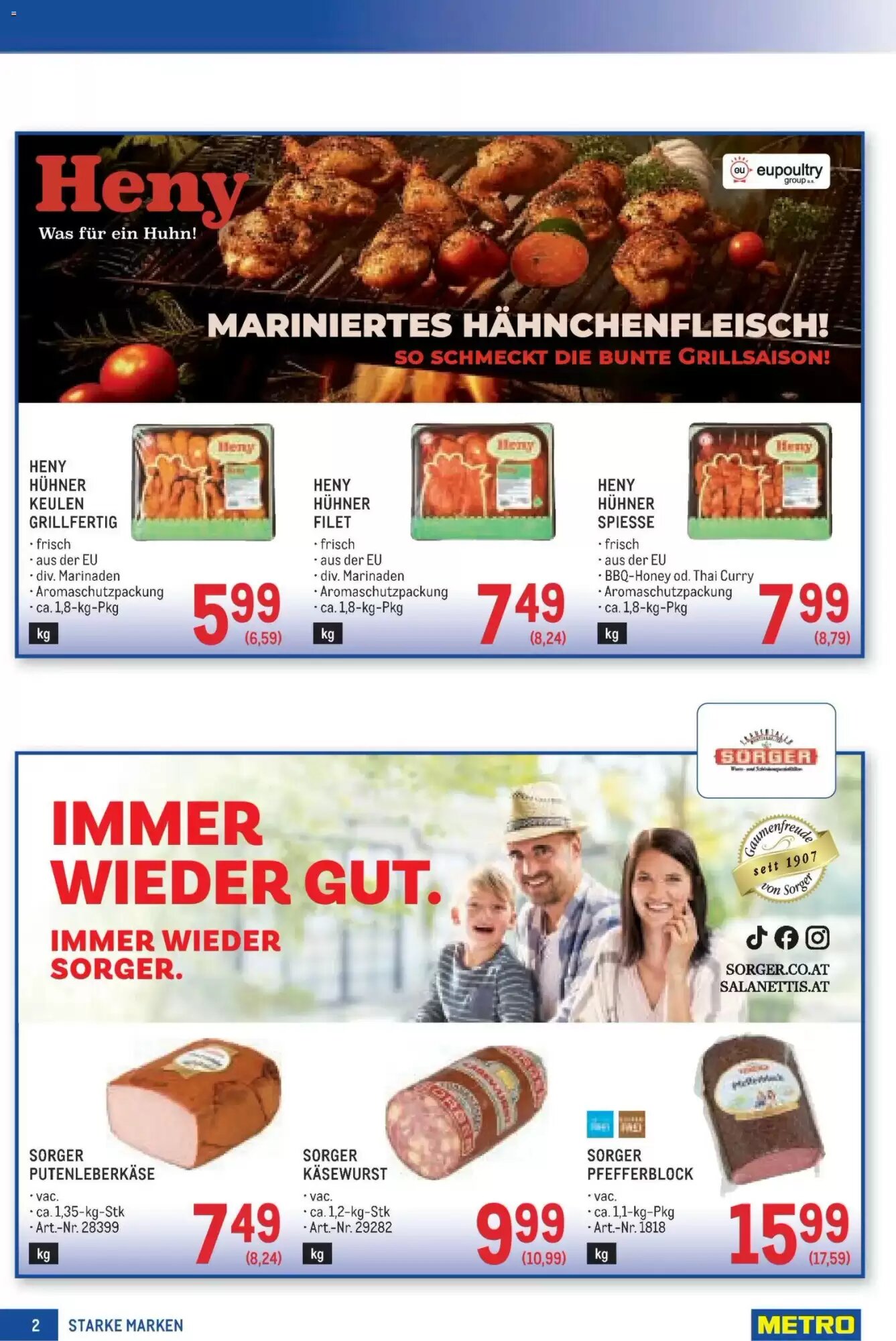 Metro Flugblatt (ab 20.08.2026) - Angebote und Prospekt - Seite 2