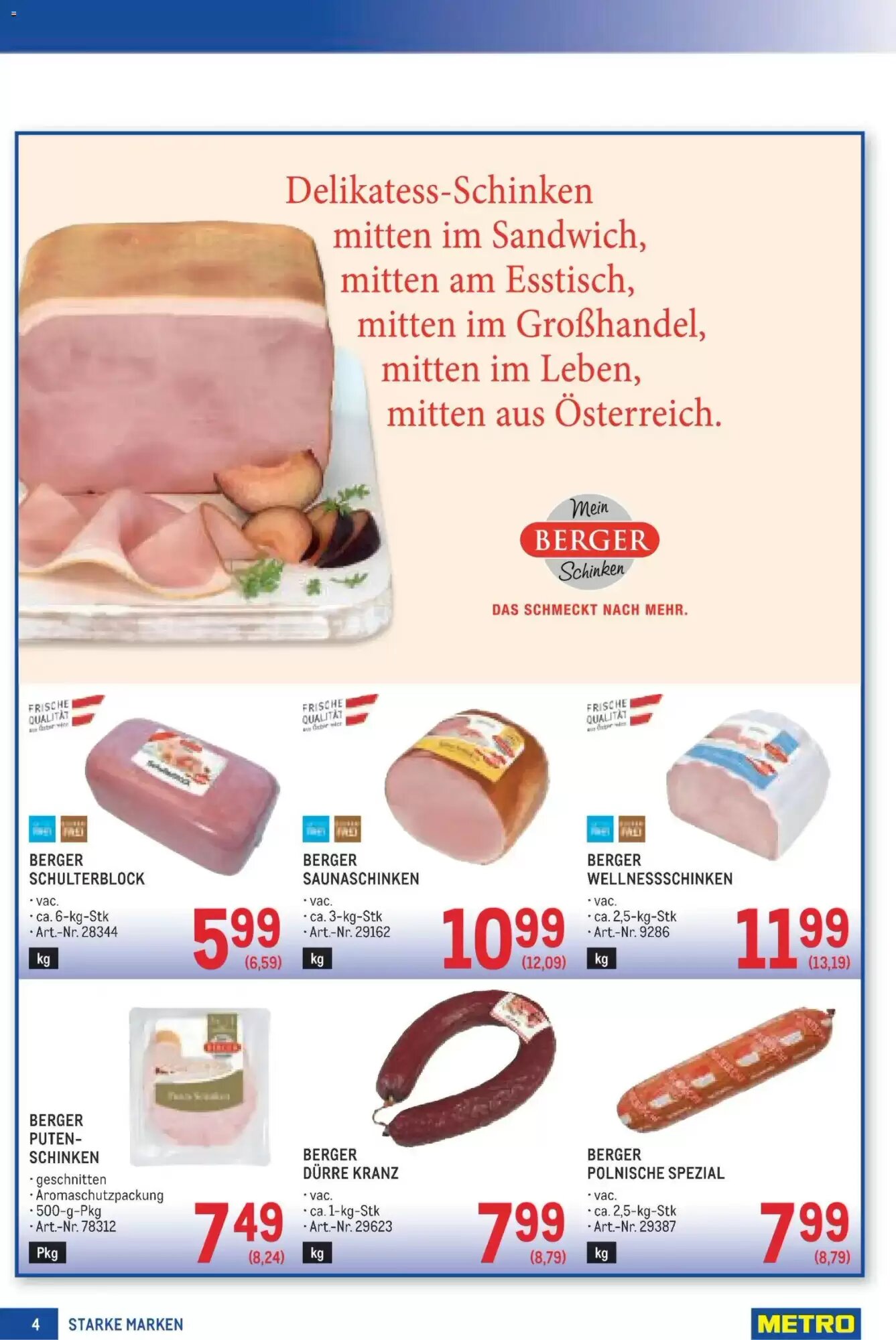 Metro Flugblatt (ab 20.08.2026) - Angebote und Prospekt - Seite 4