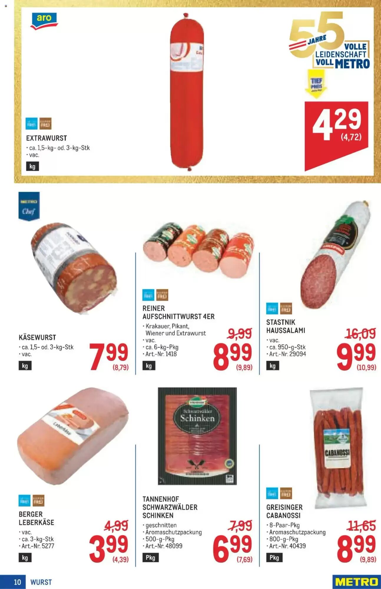 Metro Flugblatt (ab 20.08.2026) - Angebote und Prospekt - Seite 10