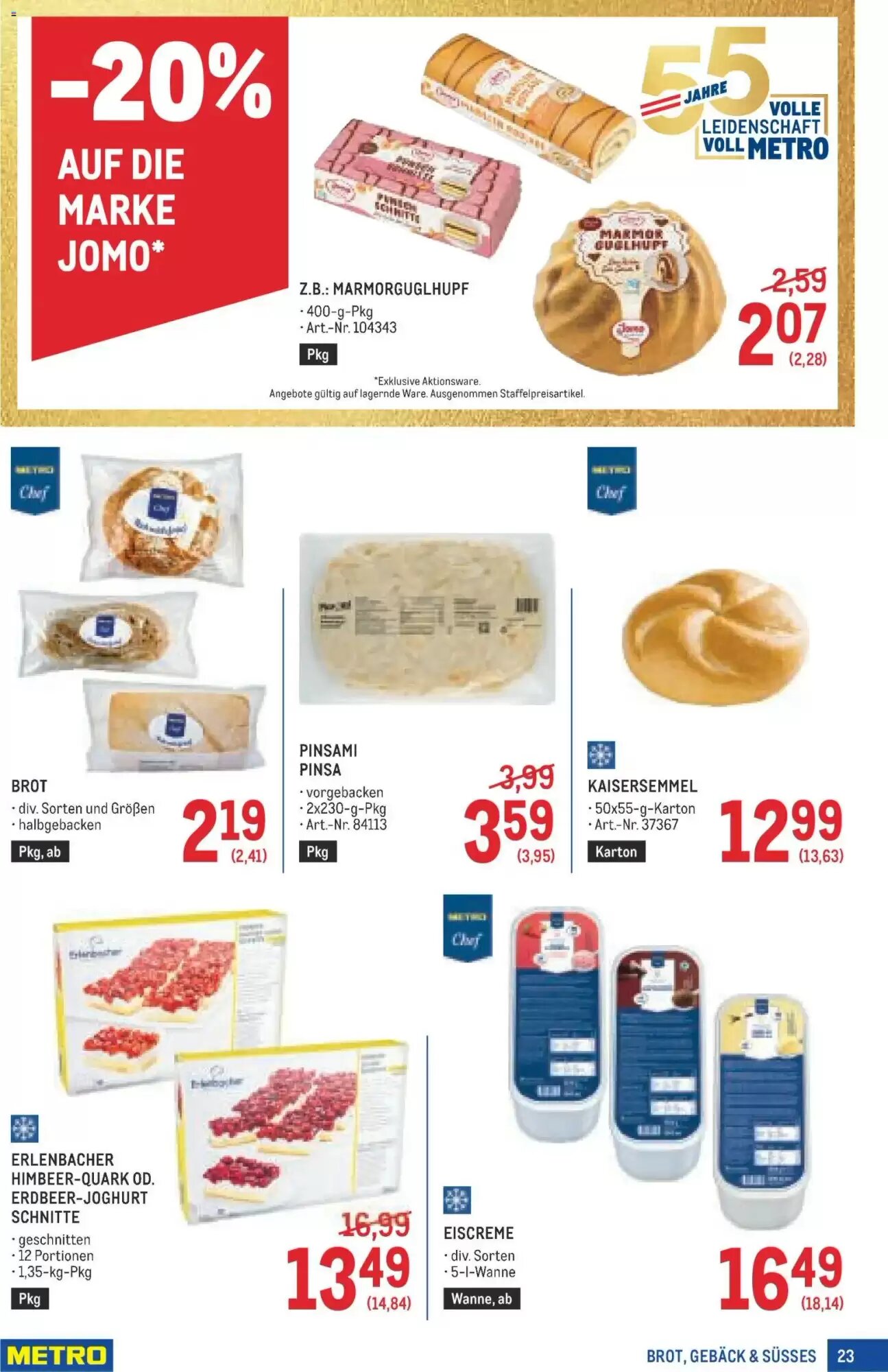 Metro Flugblatt (ab 20.08.2026) - Angebote und Prospekt - Seite 23