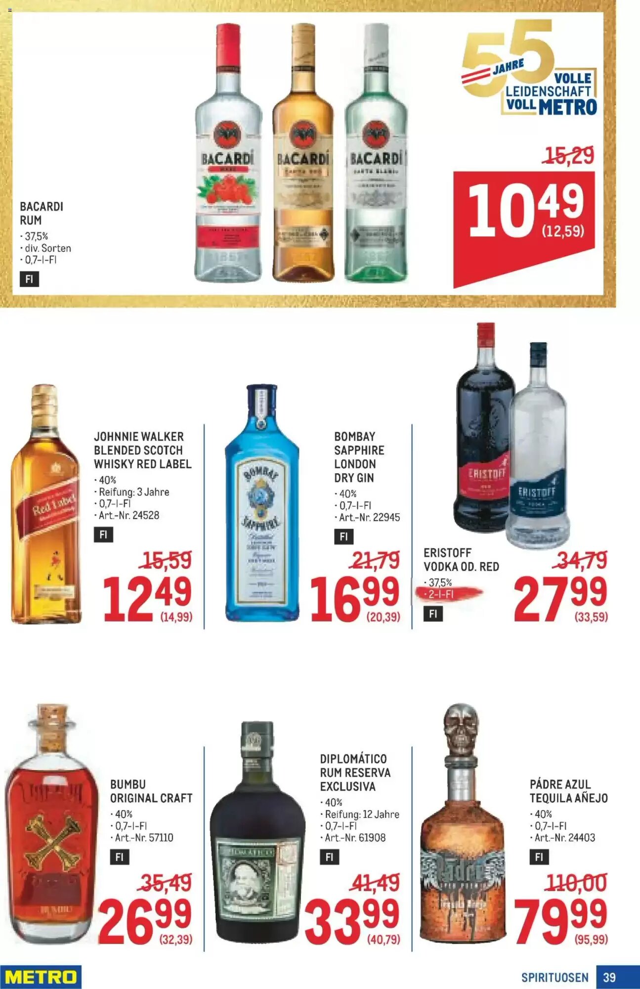 Metro Flugblatt (ab 20.08.2026) - Angebote und Prospekt - Seite 39