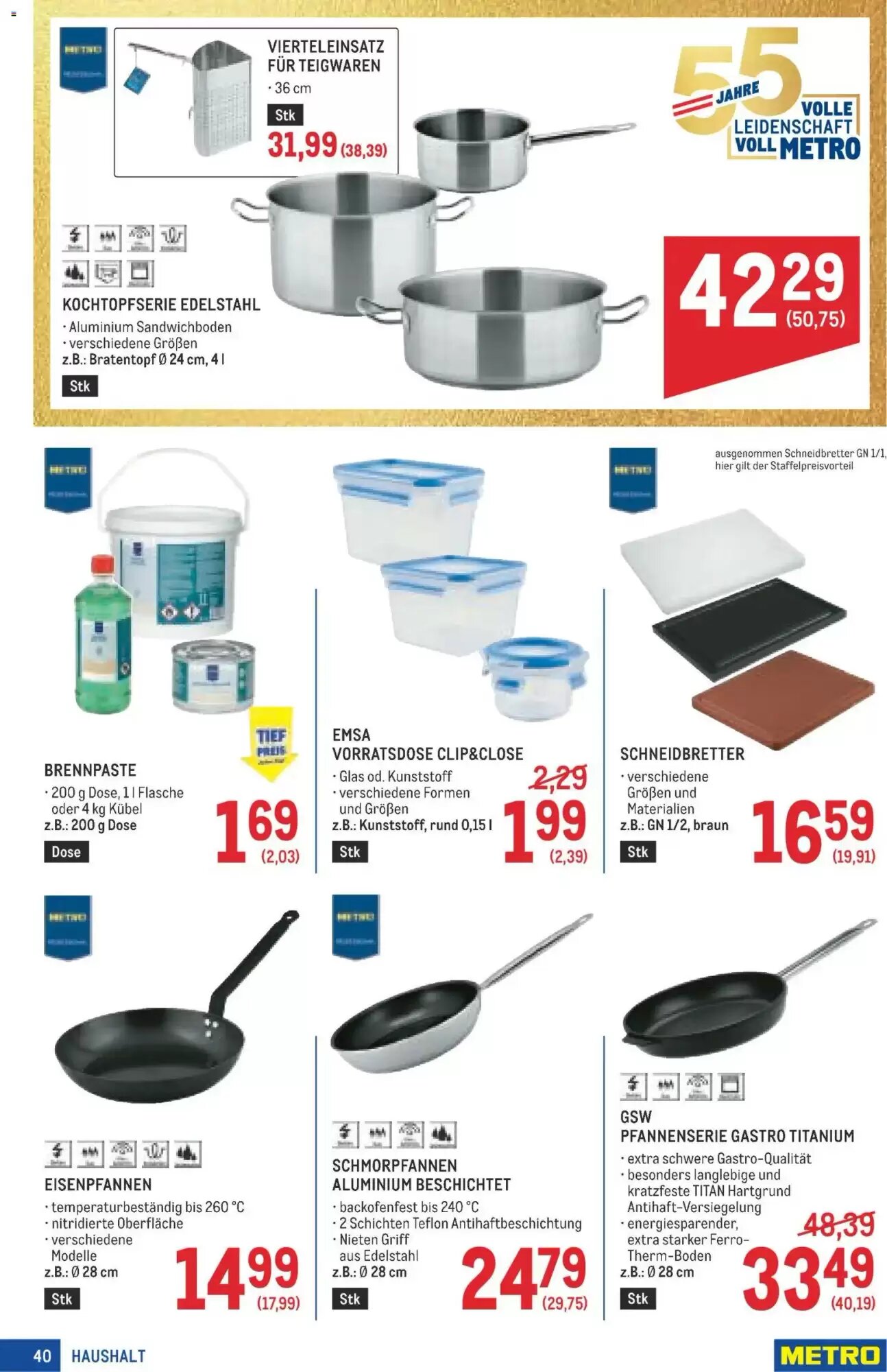 Metro Flugblatt (ab 20.08.2026) - Angebote und Prospekt - Seite 40