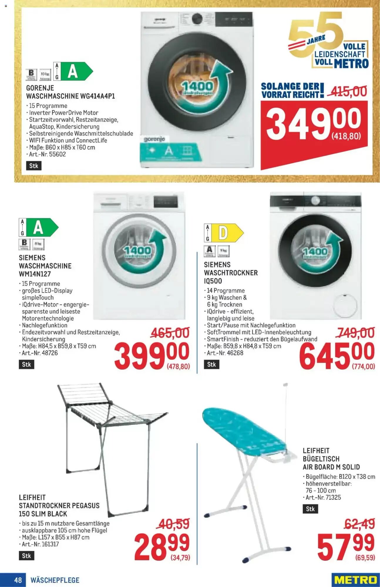 Metro Flugblatt (ab 20.08.2026) - Angebote und Prospekt - Seite 48