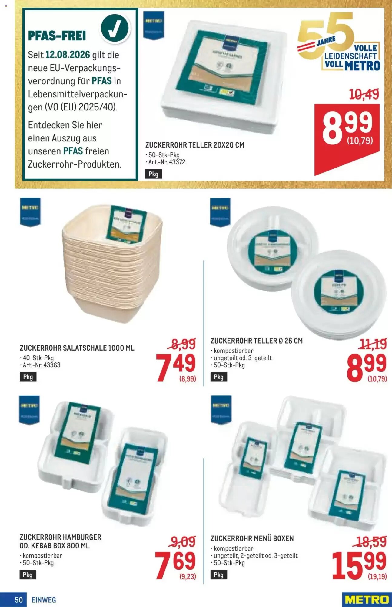 Metro Flugblatt (ab 20.08.2026) - Angebote und Prospekt - Seite 50