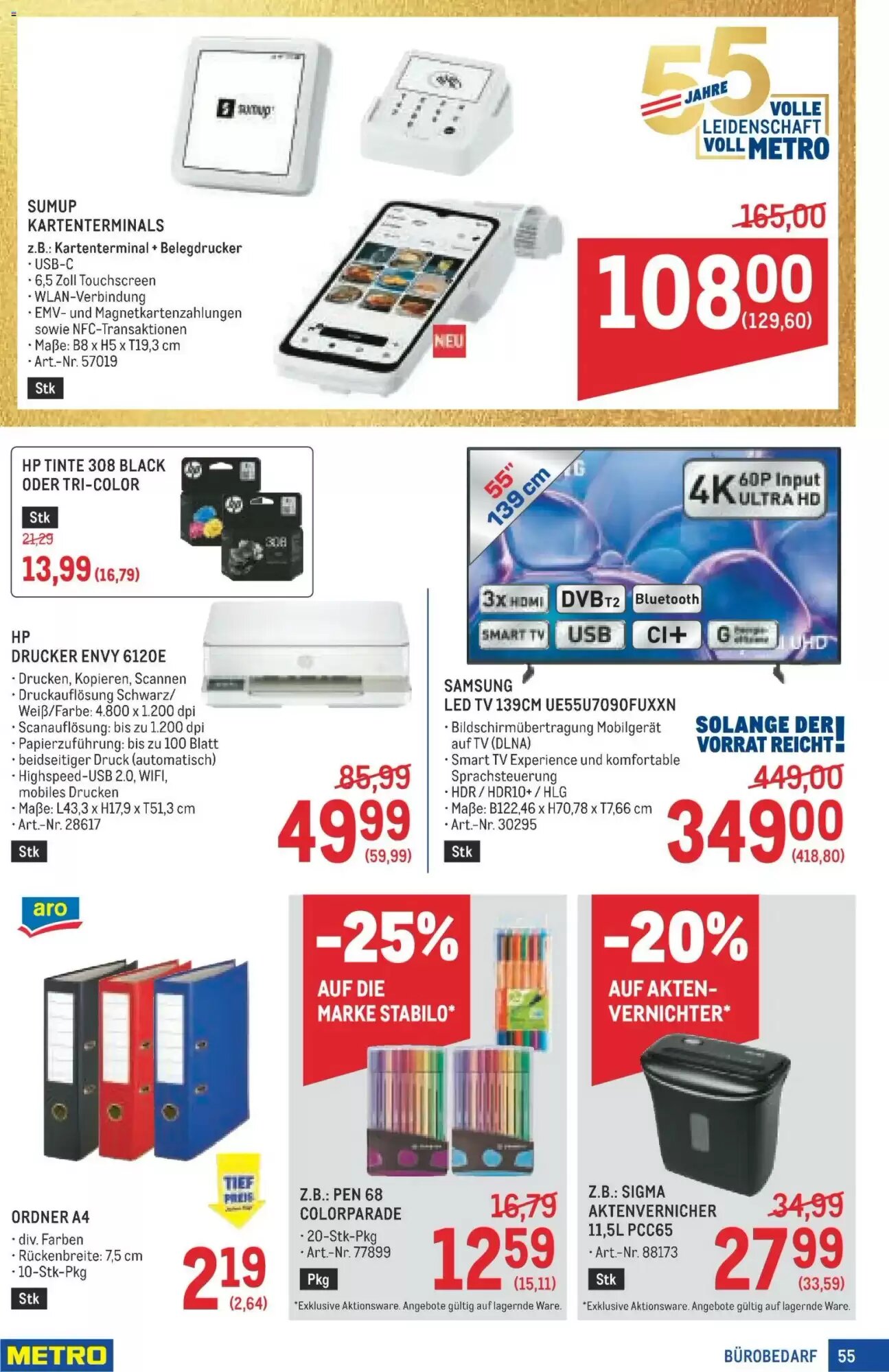 Metro Flugblatt (ab 20.08.2026) - Angebote und Prospekt - Seite 55