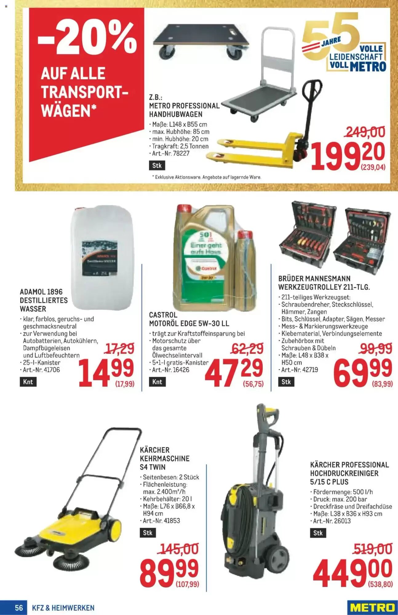 Metro Flugblatt (ab 20.08.2026) - Angebote und Prospekt - Seite 56