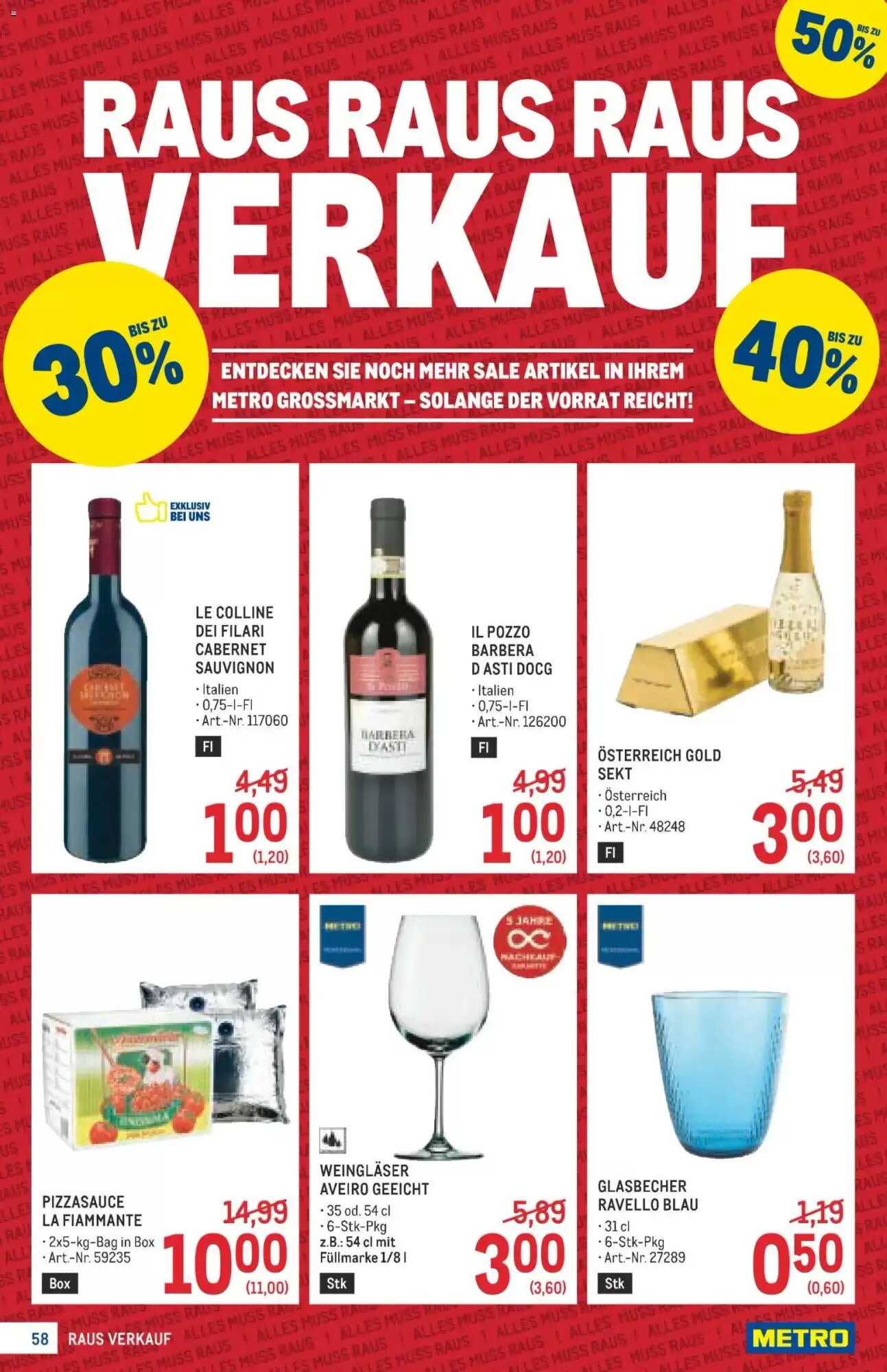 Metro Flugblatt (ab 20.08.2026) - Angebote und Prospekt - Seite 58