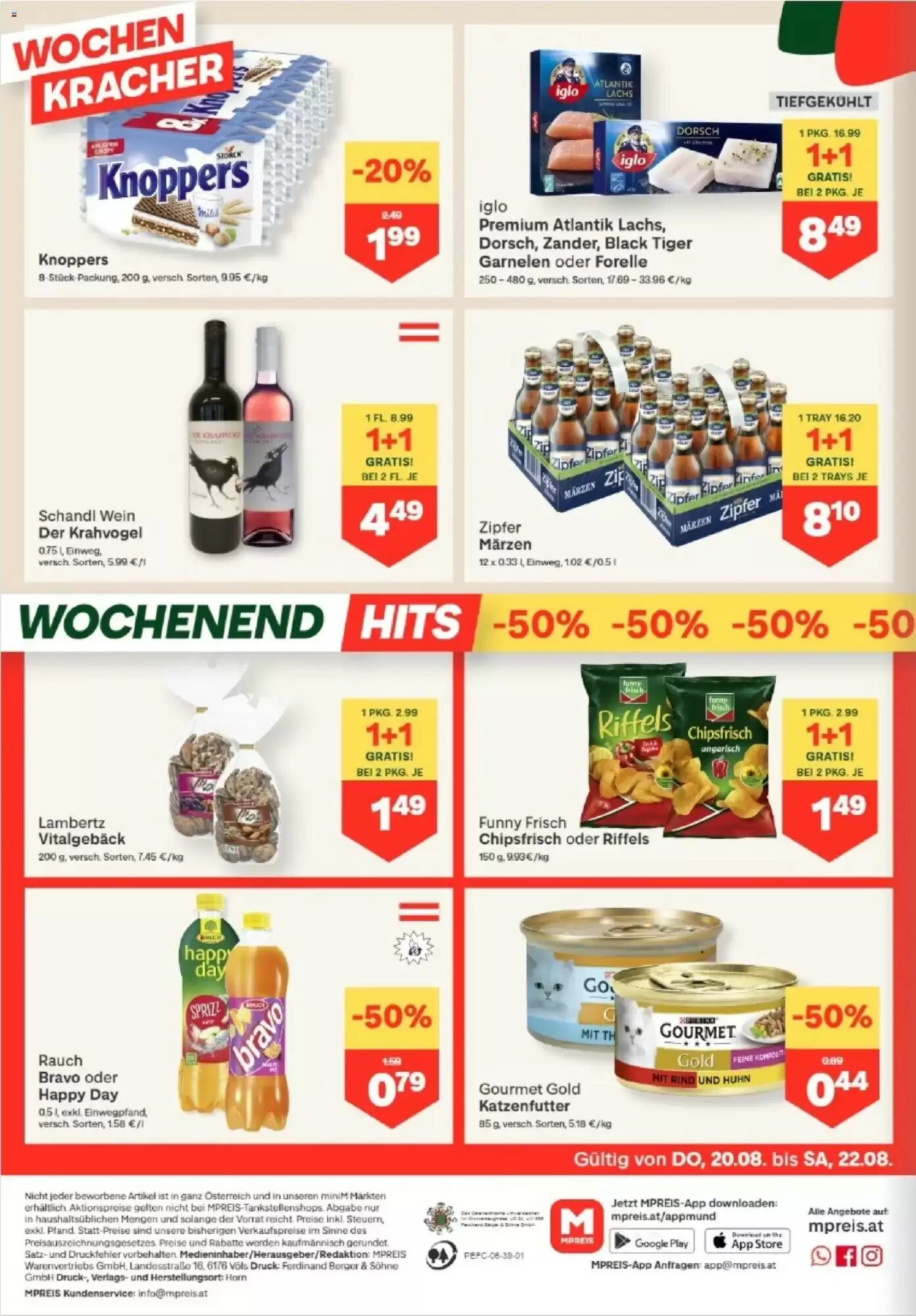 MPreis Flugblatt (ab 20.08.2026) - Angebote und Prospekt - Seite 12