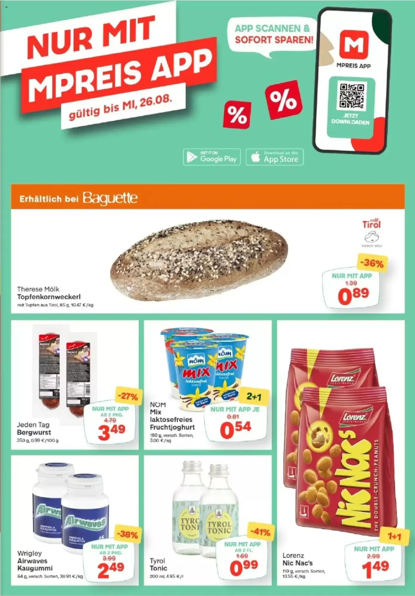 MPreis Flugblatt (ab 20.08.2026) - Angebote und Prospekt - Seite 13