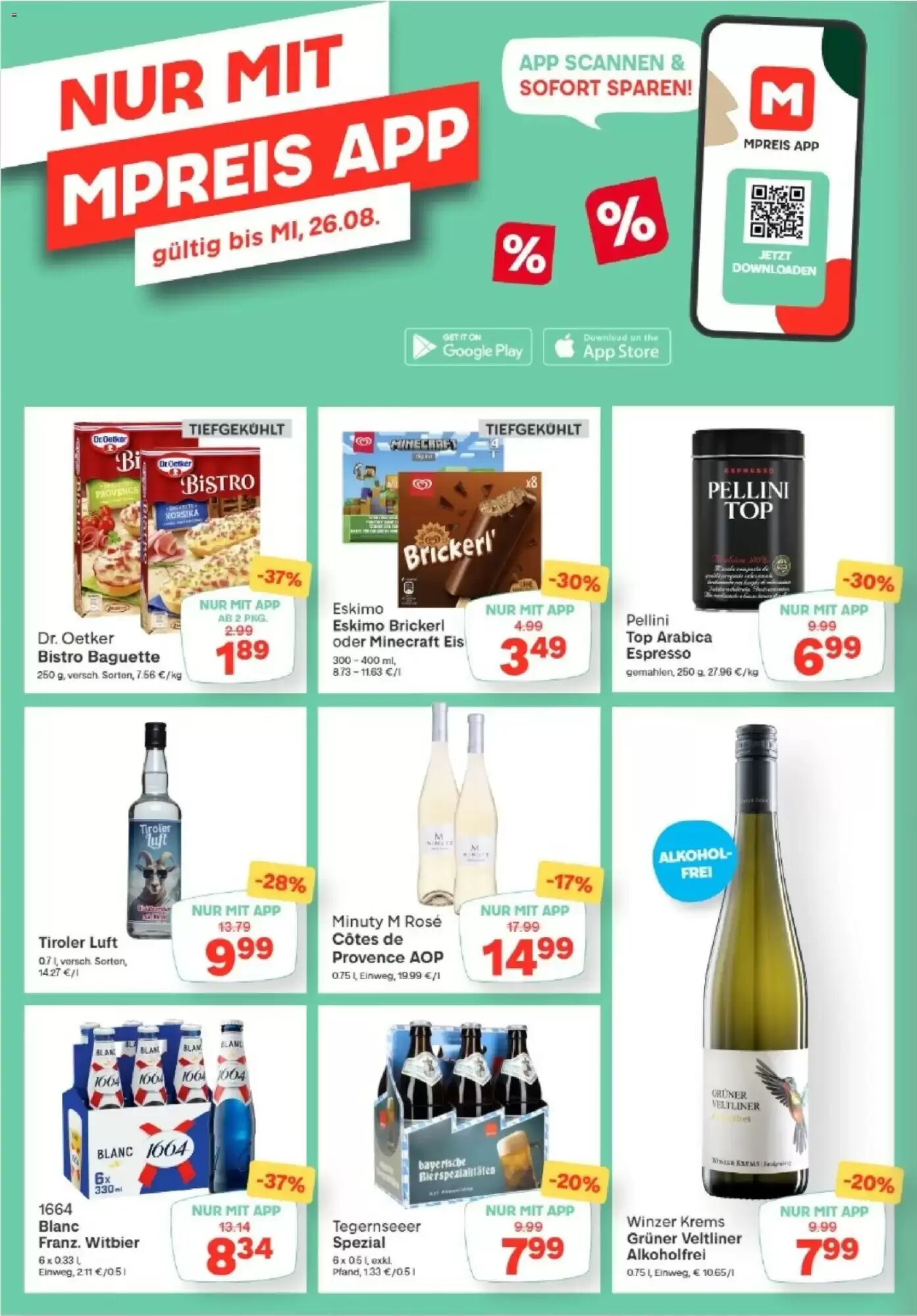 MPreis Flugblatt (ab 20.08.2026) - Angebote und Prospekt - Seite 14