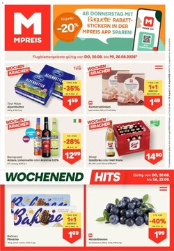 MPreis Flugblatt (ab 20.08.2026) - Angebote und Prospekt