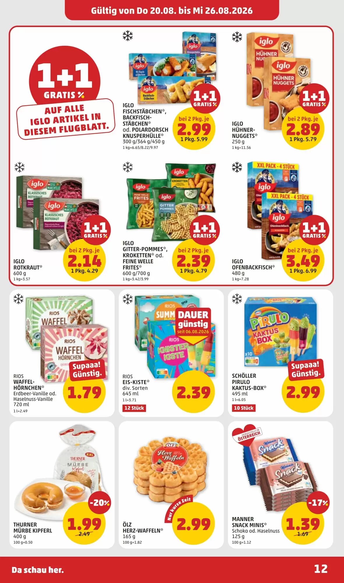 PENNY Flugblatt (ab 20.08.2026) - Angebote und Prospekt - Seite 12