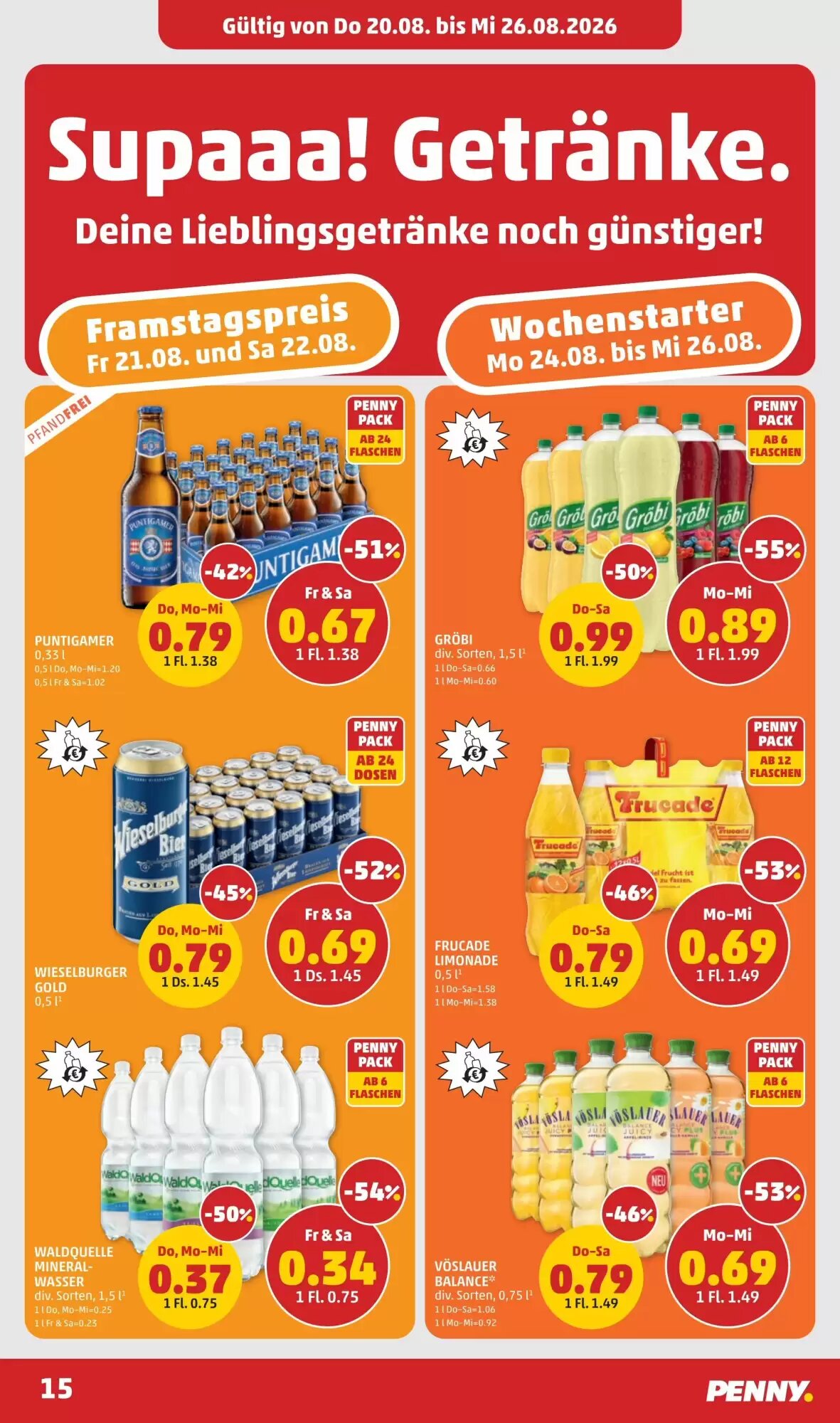 PENNY Flugblatt (ab 20.08.2026) - Angebote und Prospekt - Seite 15
