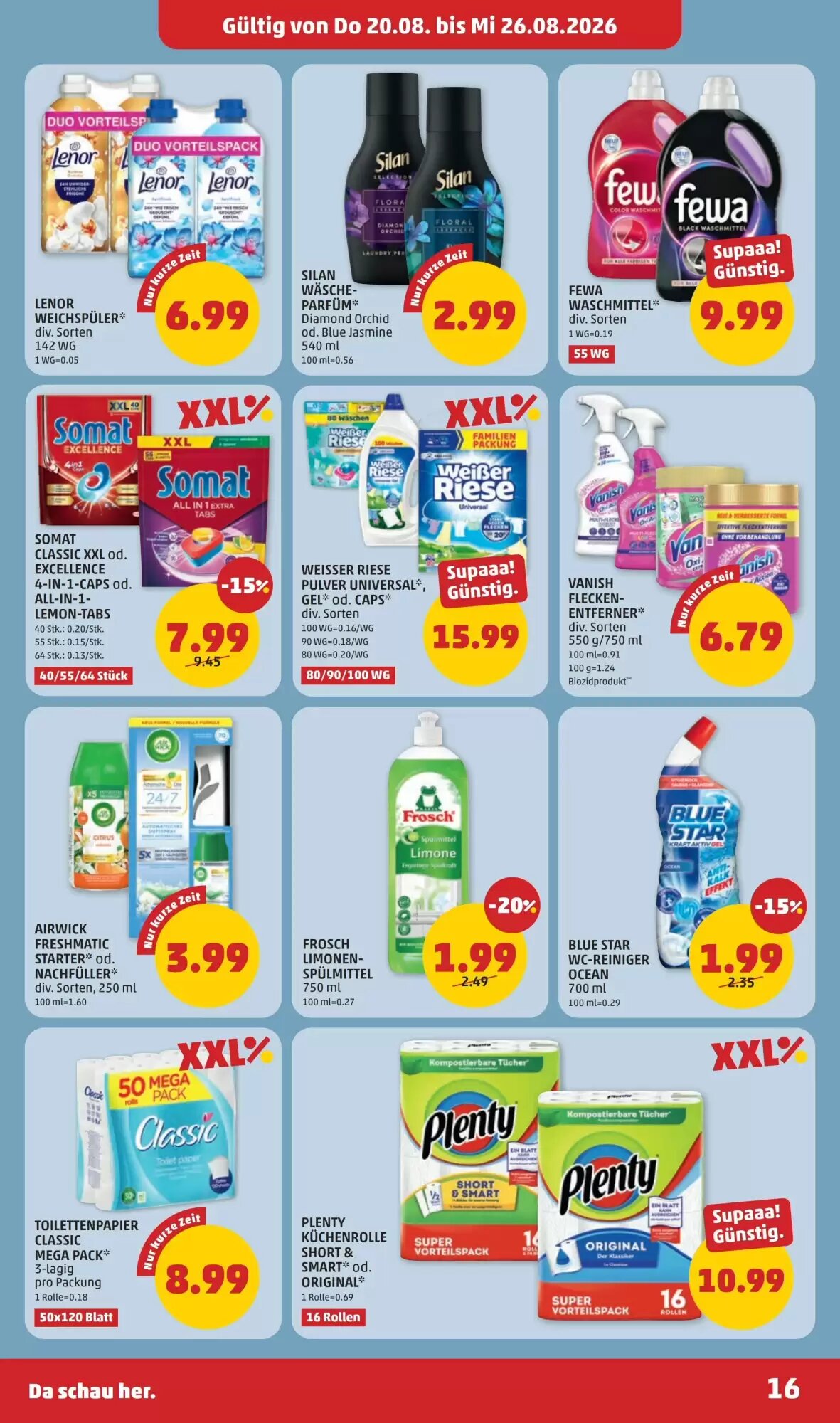 PENNY Flugblatt (ab 20.08.2026) - Angebote und Prospekt - Seite 16
