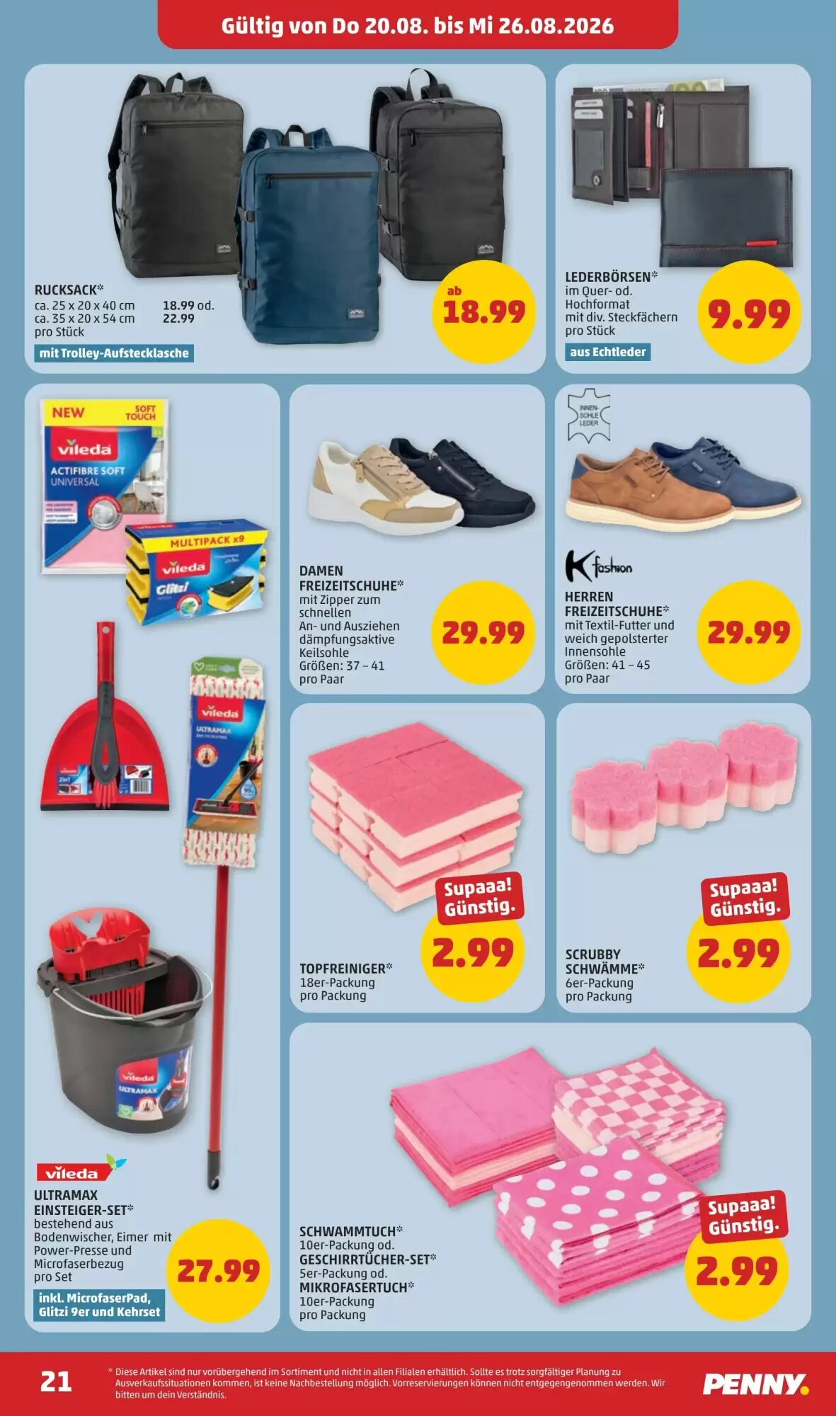 PENNY Flugblatt (ab 20.08.2026) - Angebote und Prospekt - Seite 21