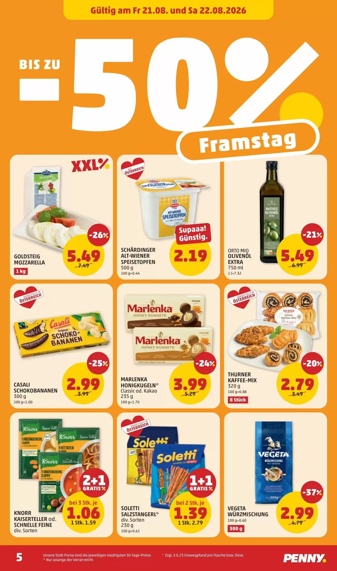 PENNY Flugblatt (ab 20.08.2026) - Angebote und Prospekt - Seite 5