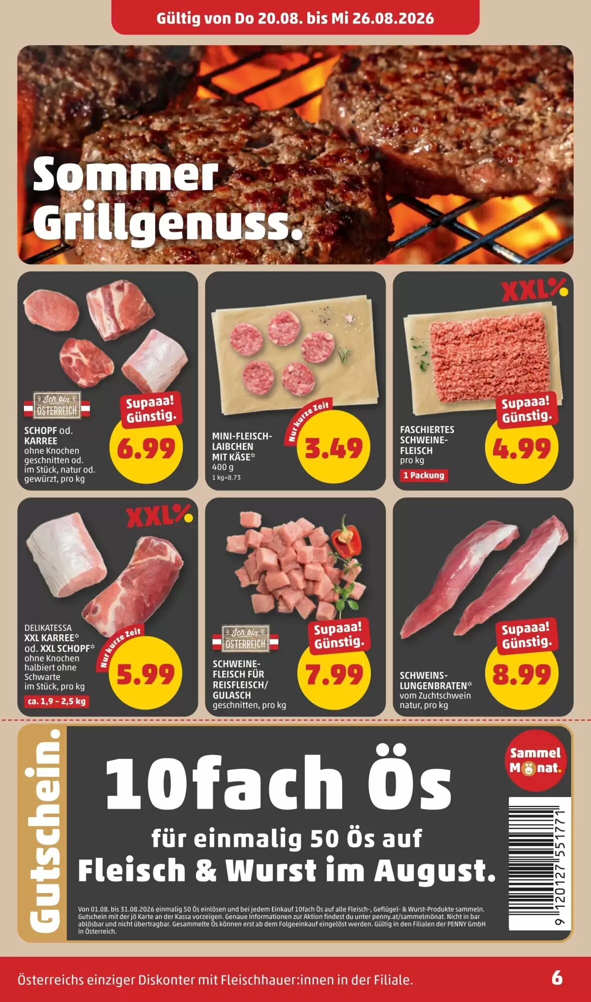 PENNY Flugblatt (ab 20.08.2026) - Angebote und Prospekt - Seite 6