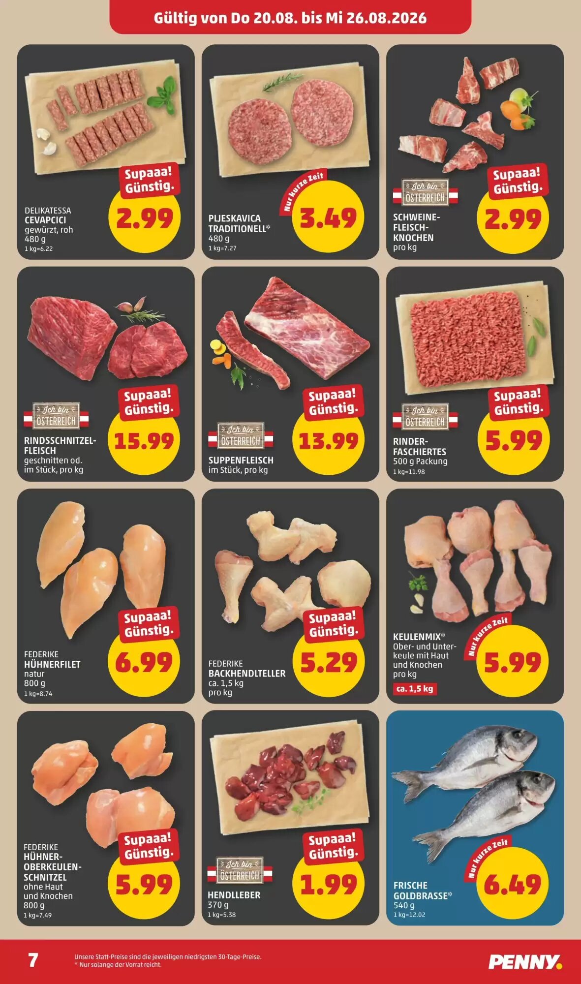 PENNY Flugblatt (ab 20.08.2026) - Angebote und Prospekt - Seite 7
