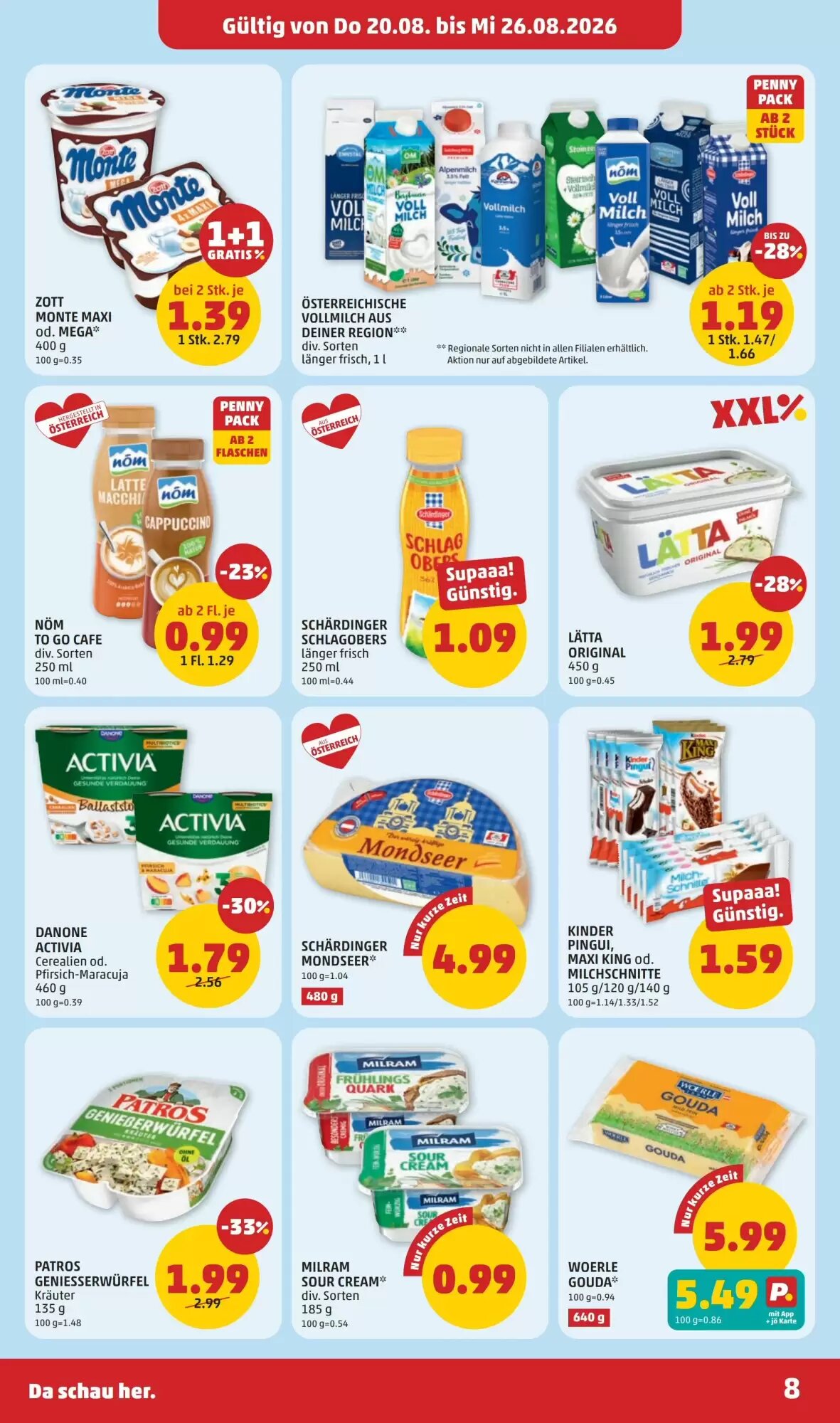 PENNY Flugblatt (ab 20.08.2026) - Angebote und Prospekt - Seite 8