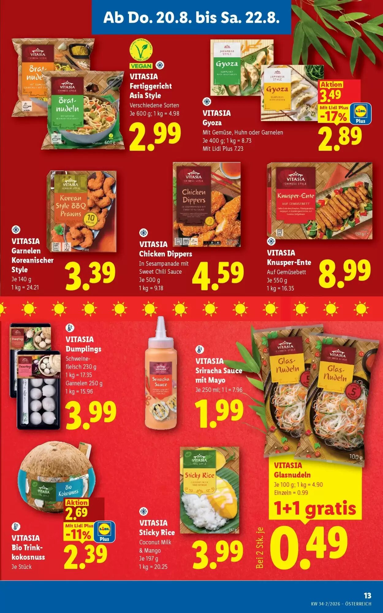 Lidl Flugblatt (ab 20.08.2026) - Angebote und Prospekt - Seite 15
