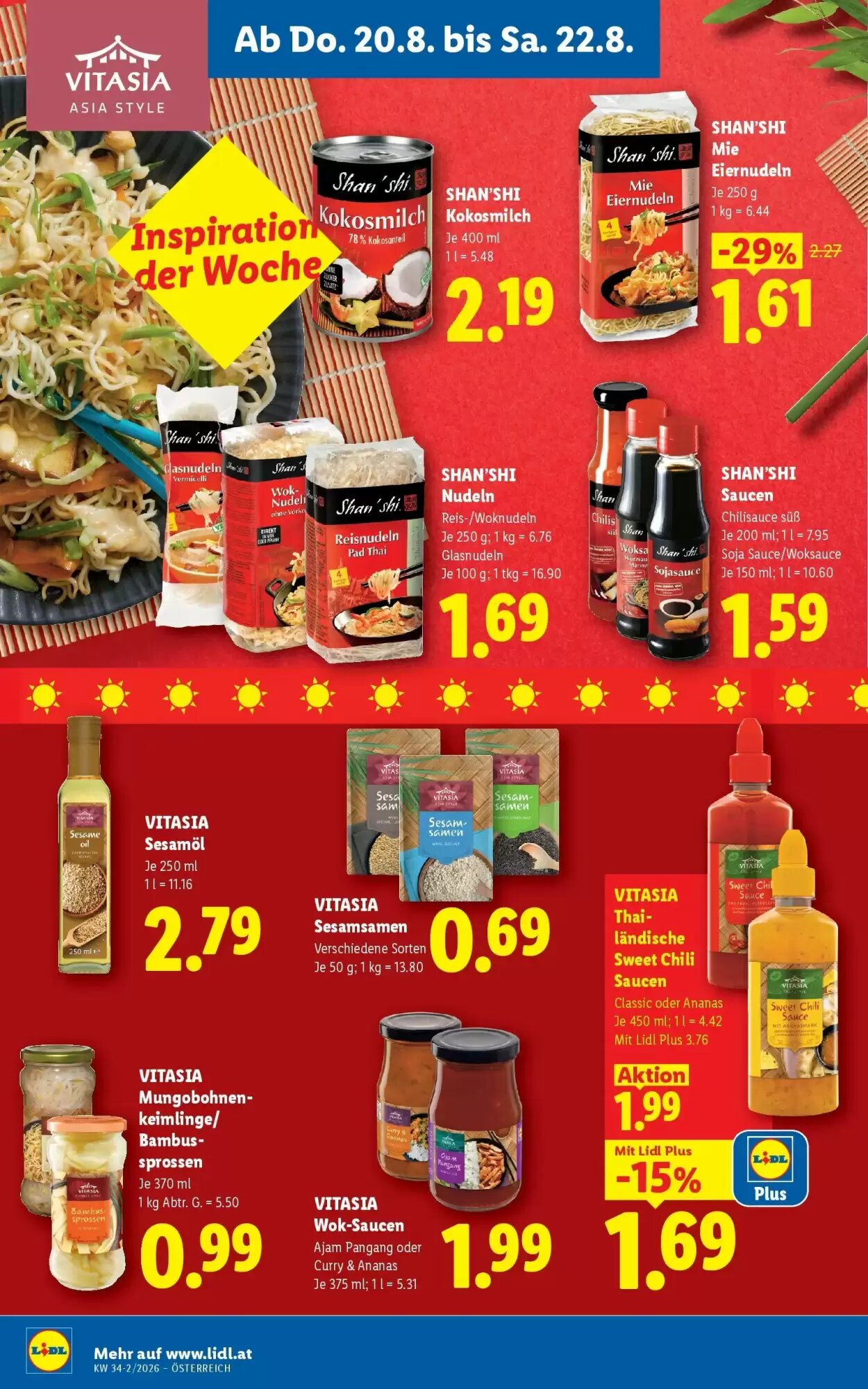 Lidl Flugblatt (ab 20.08.2026) - Angebote und Prospekt - Seite 16