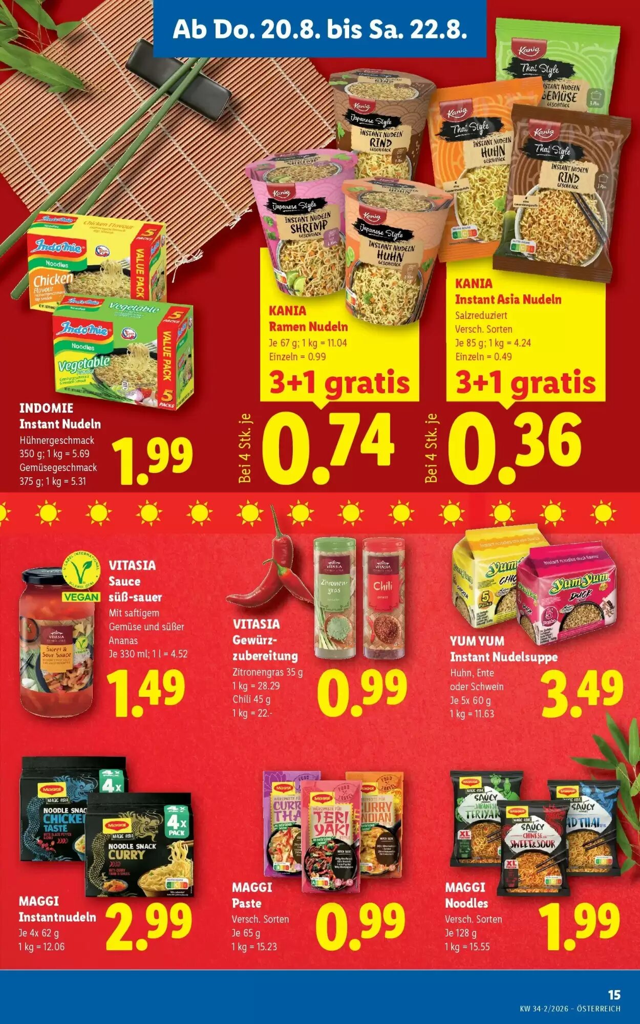 Lidl Flugblatt (ab 20.08.2026) - Angebote und Prospekt - Seite 17