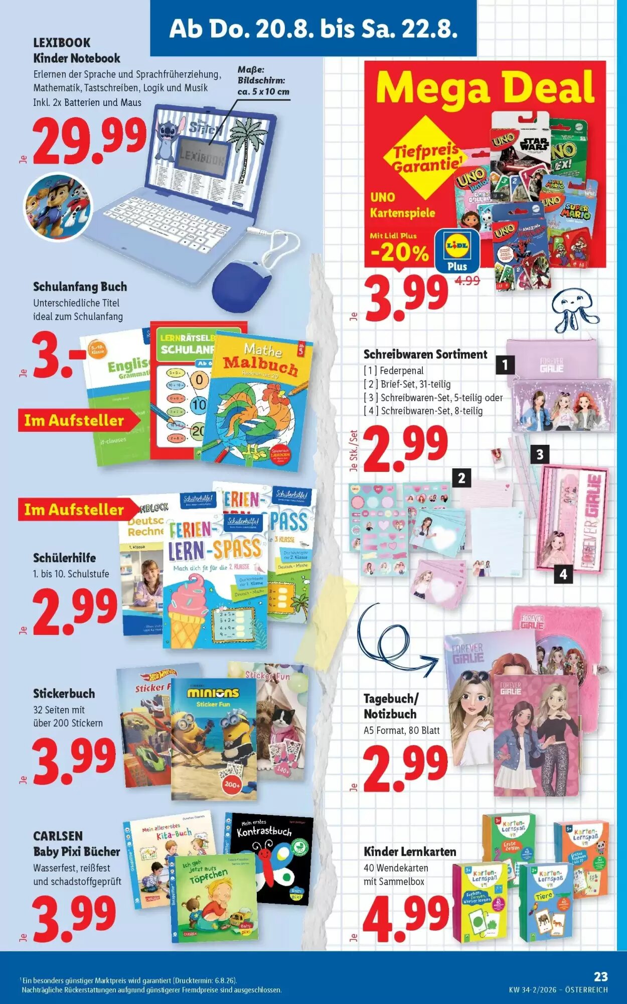 Lidl Flugblatt (ab 20.08.2026) - Angebote und Prospekt - Seite 27