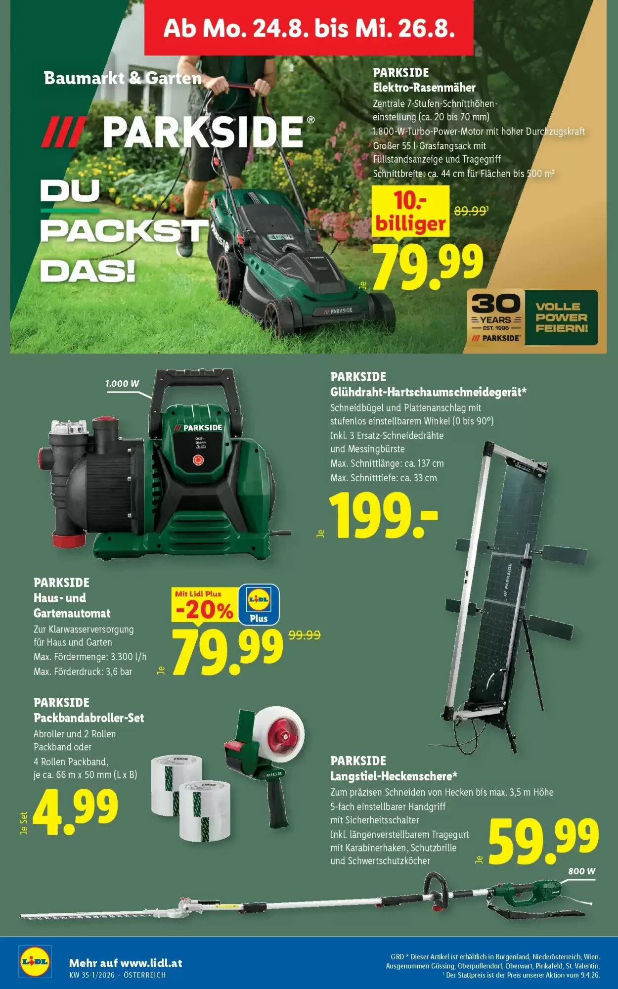 Lidl Flugblatt (ab 20.08.2026) - Angebote und Prospekt - Seite 33