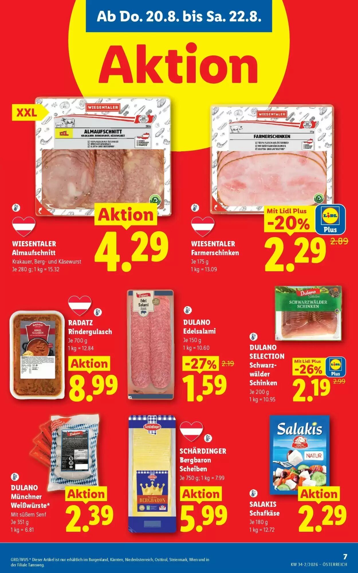 Lidl Flugblatt (ab 20.08.2026) - Angebote und Prospekt - Seite 9