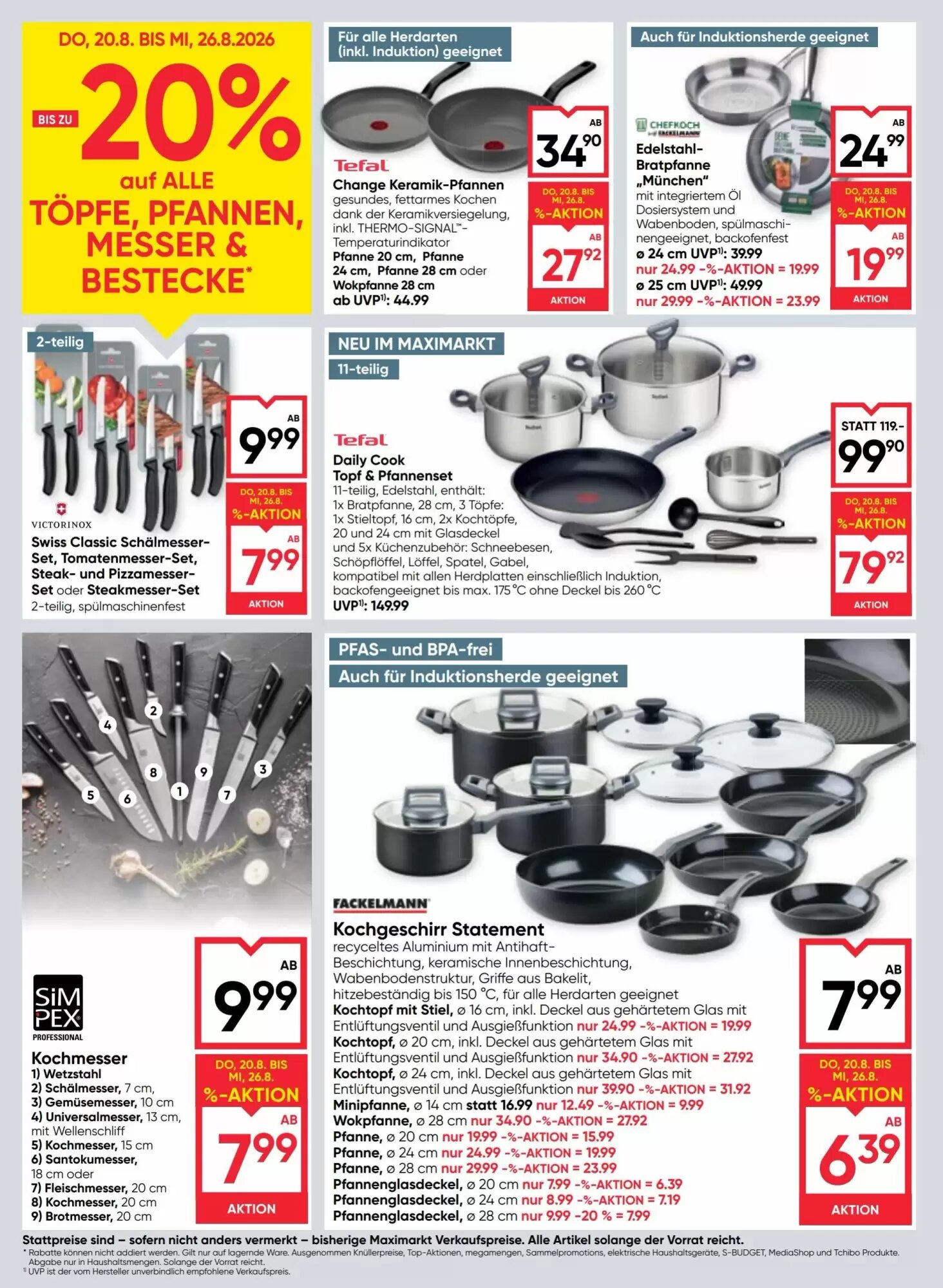 Maximarkt Flugblatt (ab 20.08.2026) - Angebote und Prospekt - Seite 18